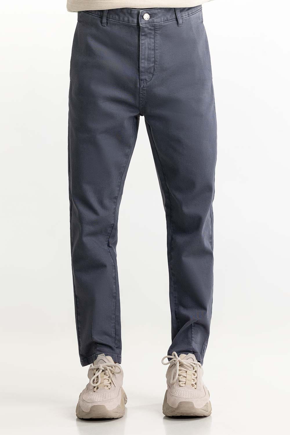 Grey Slim Fit Trouser