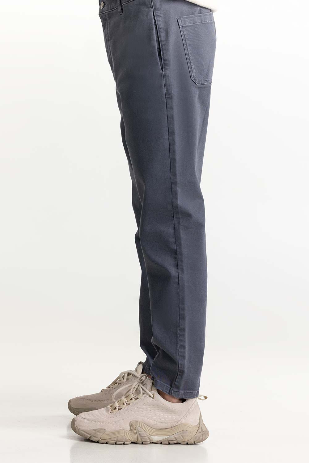 Grey Slim Fit Trouser
