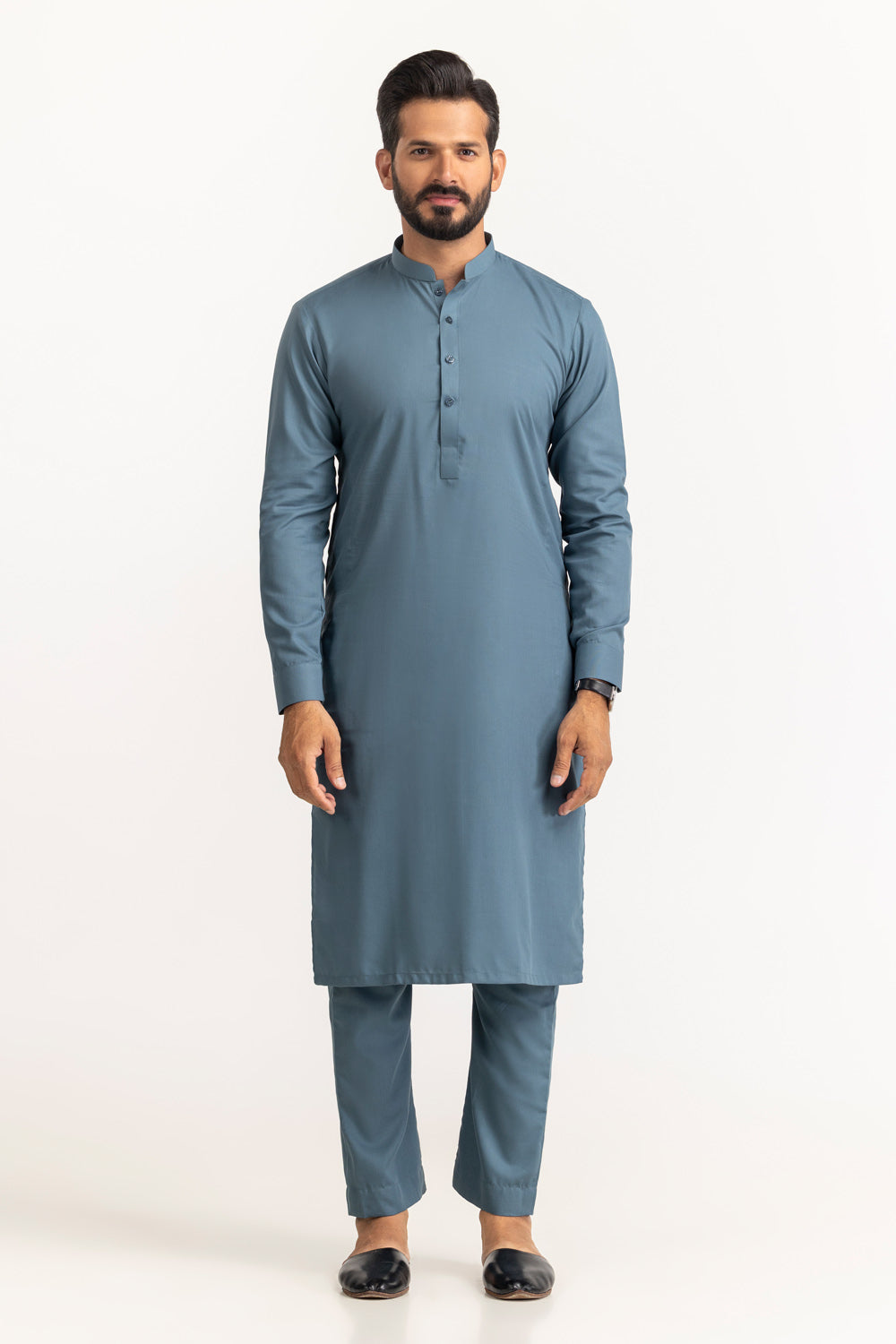 Gul 900 Cobalt Unstitched Fabric Blended-LF