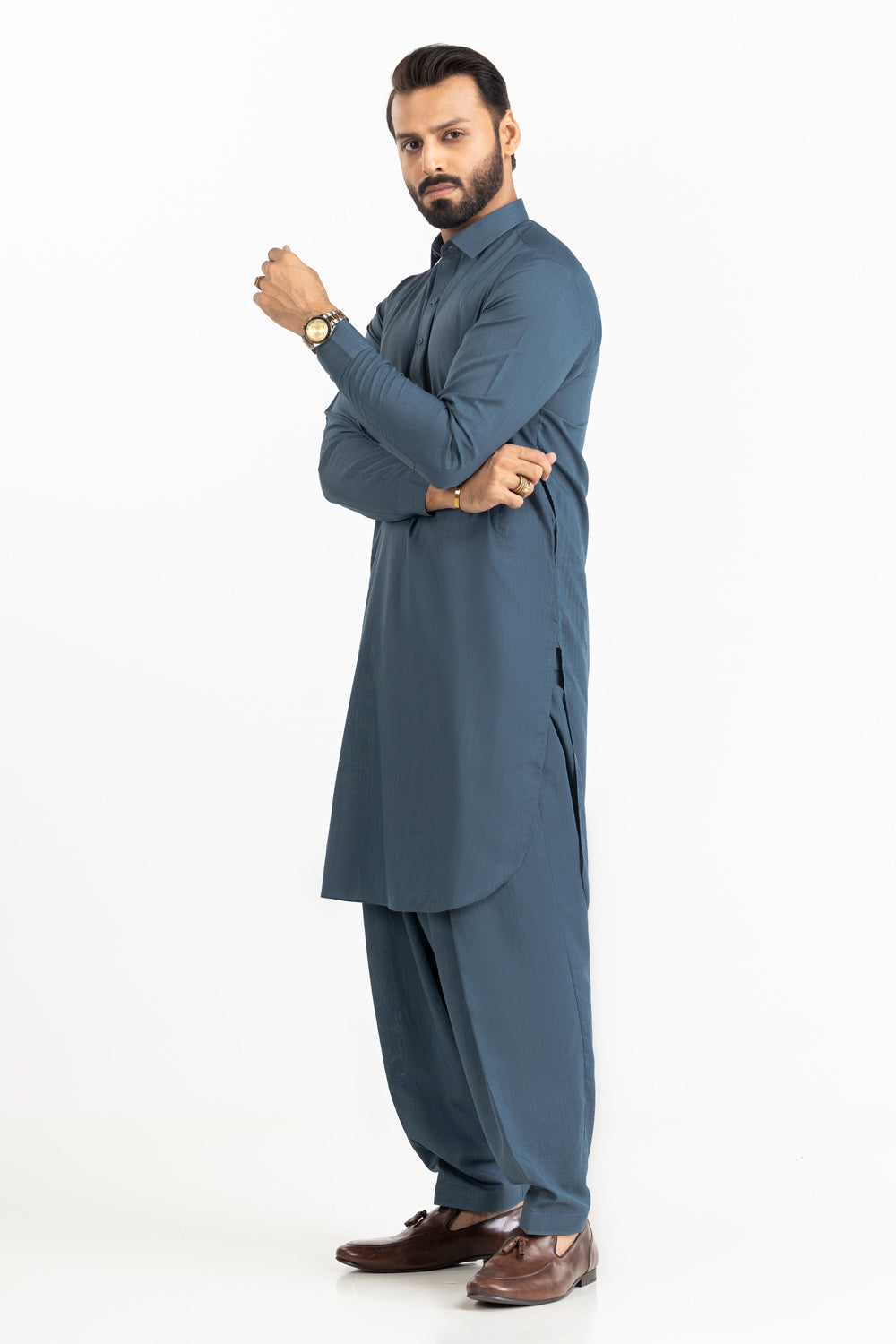 Gul 900 Filato Unstitched Fabric Blended-Lf