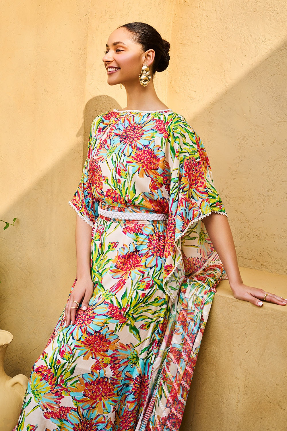 3 Piece Unstitched Printed Pure Bamboo Silk Suit with Printed Silk Dupatta