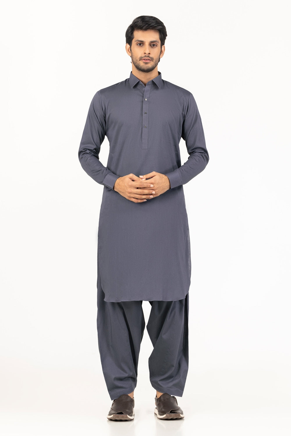 Gul Capri Latha Unstitched Fabric Cotton-Lf