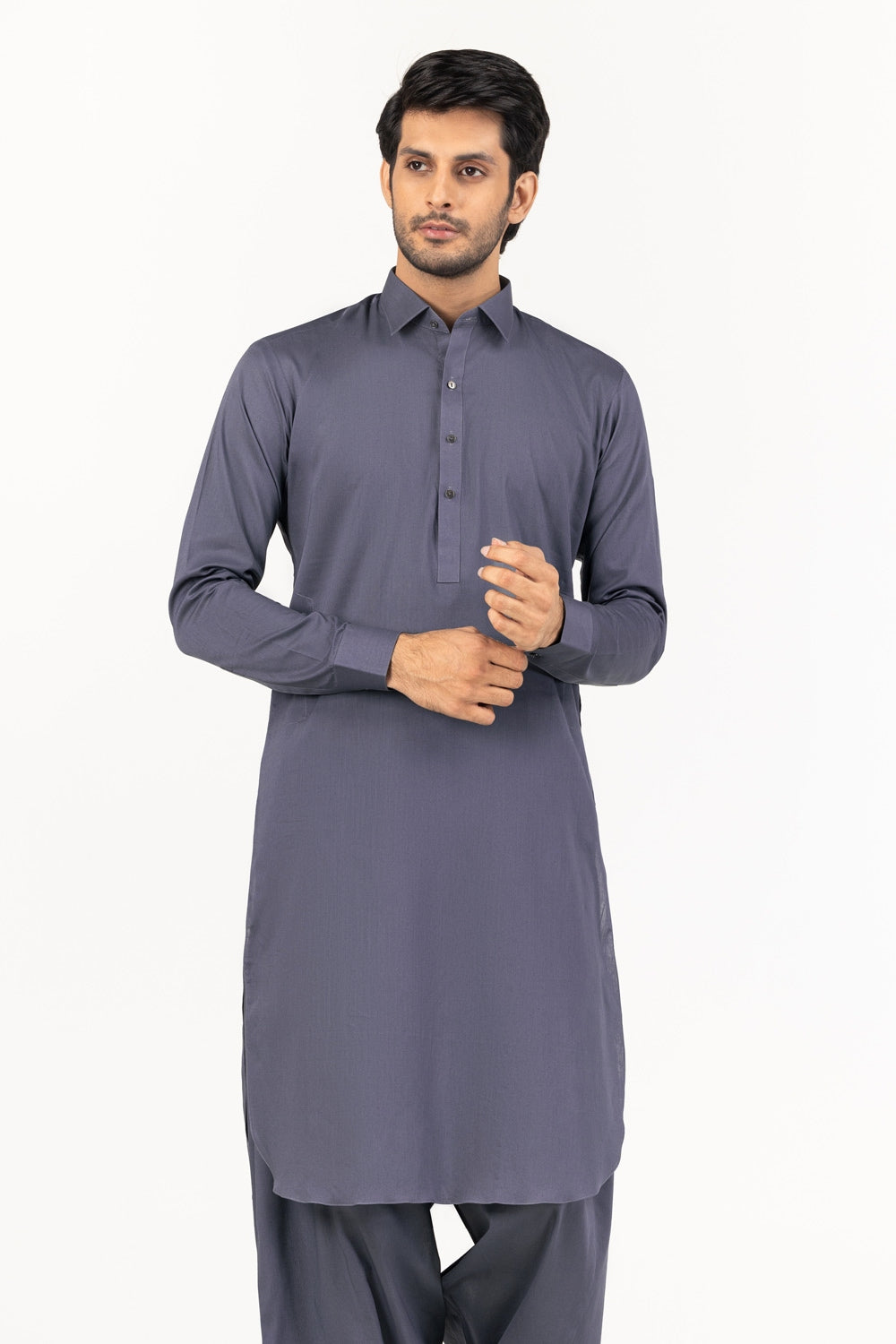 Gul Capri Latha Unstitched Fabric Cotton-Lf