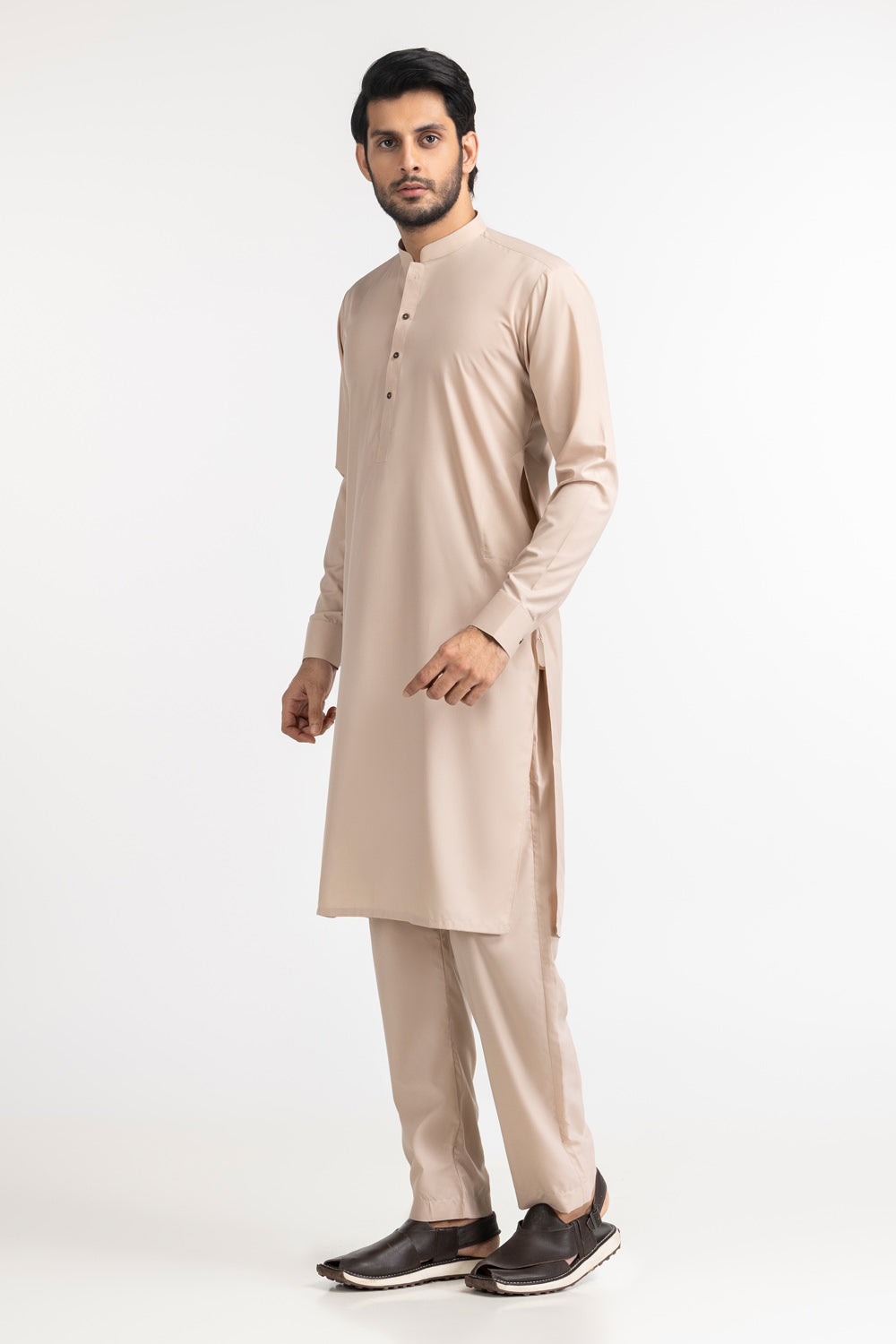 Gul Capri Latha Unstitched Fabric Cotton-Lf