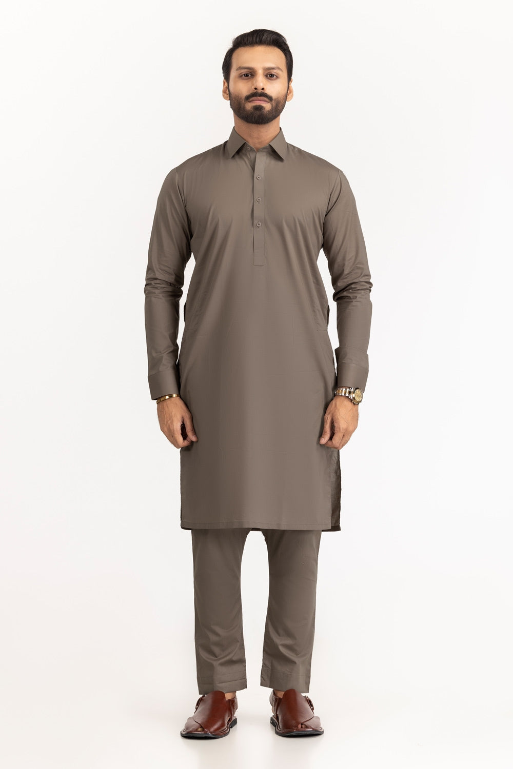 Gul Capri Latha Unstitched Fabric Cotton-Lf