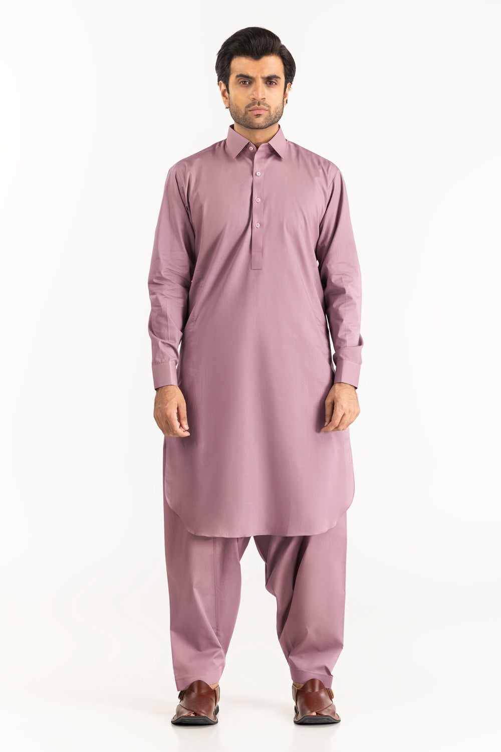Gul Capri Latha Unstitched Fabric Cotton-Lf