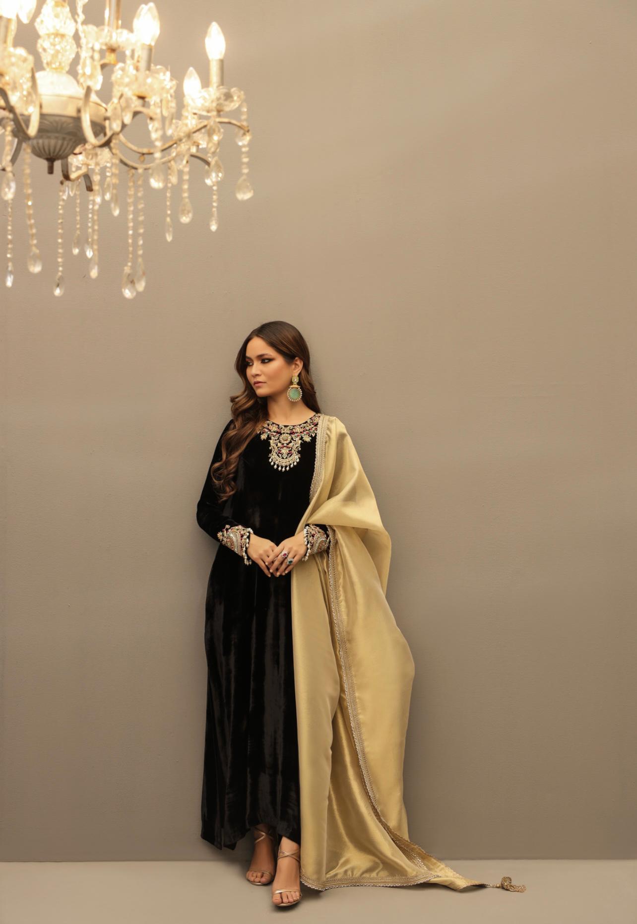 Gul-e-Rana Velvet Luxe by Alizay Saad
