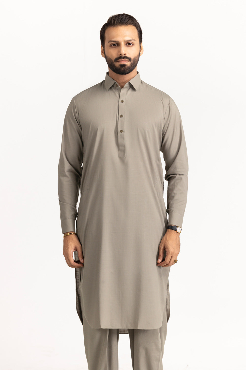 Gul Makhmal Unstitched Fabric Blended-Lf