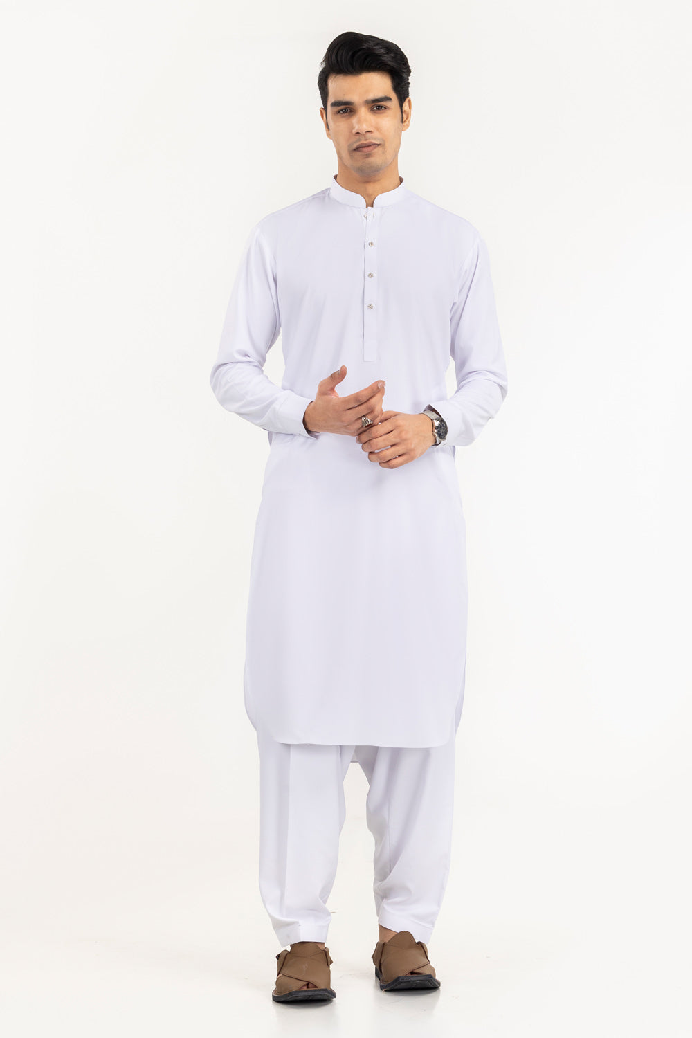 Gul Makhmal Unstitched Fabric Blended-Lf