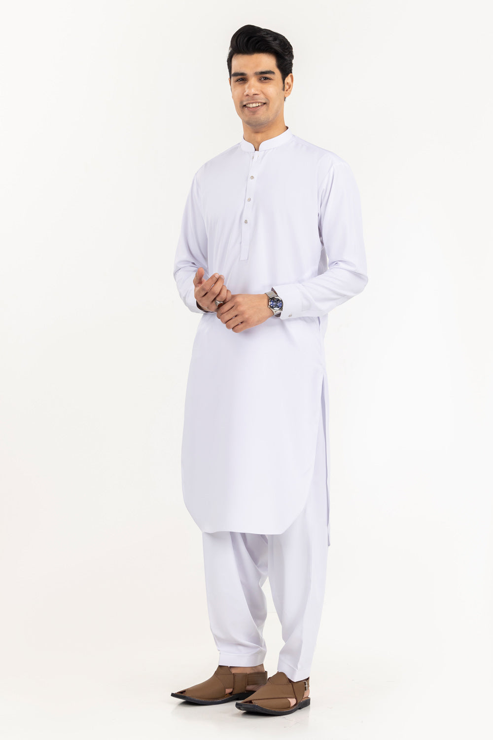 Gul Makhmal Unstitched Fabric Blended-Lf