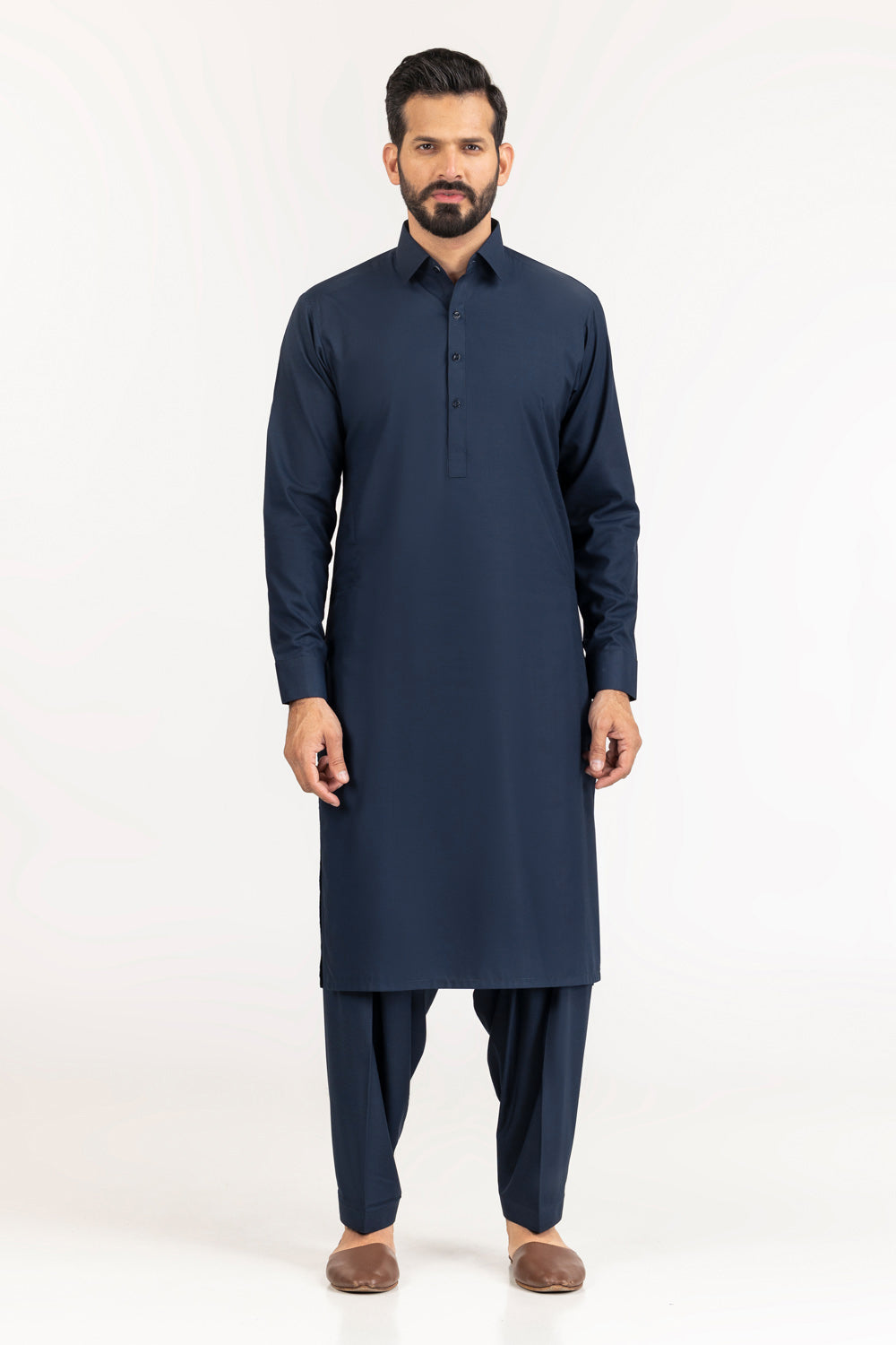 Gul Panther Unstitched Fabric Blended-Lf