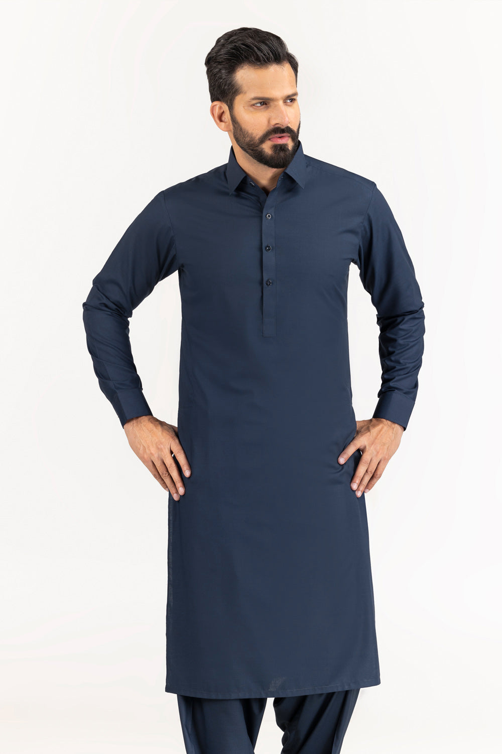 Gul Panther Unstitched Fabric Blended-Lf