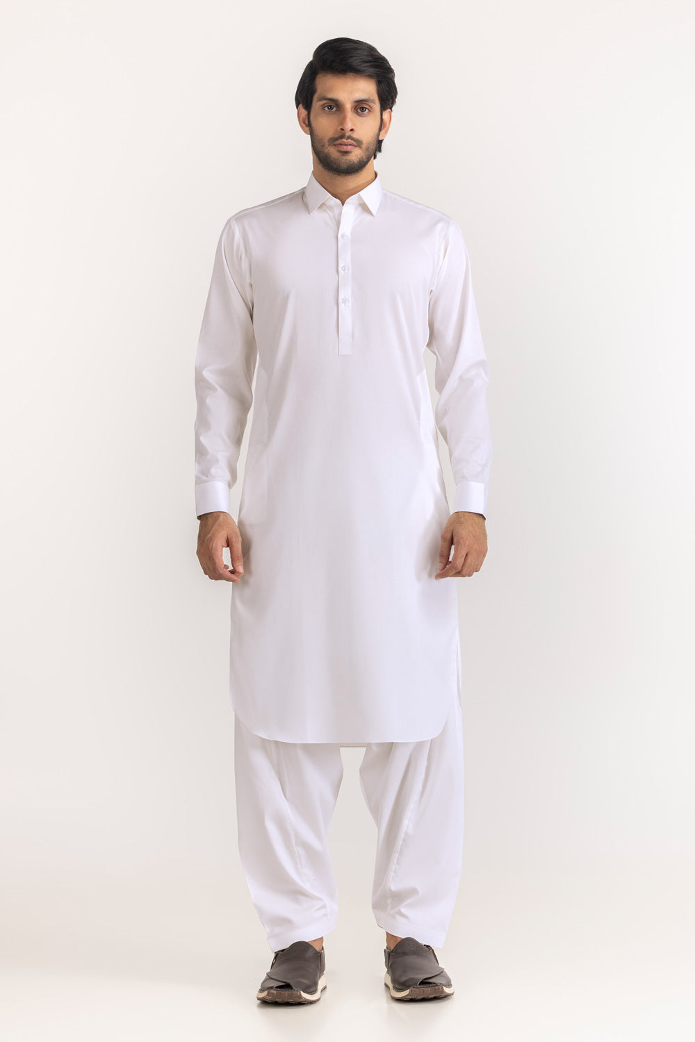 Gul Panther Unstitched Fabric Blended-Lf