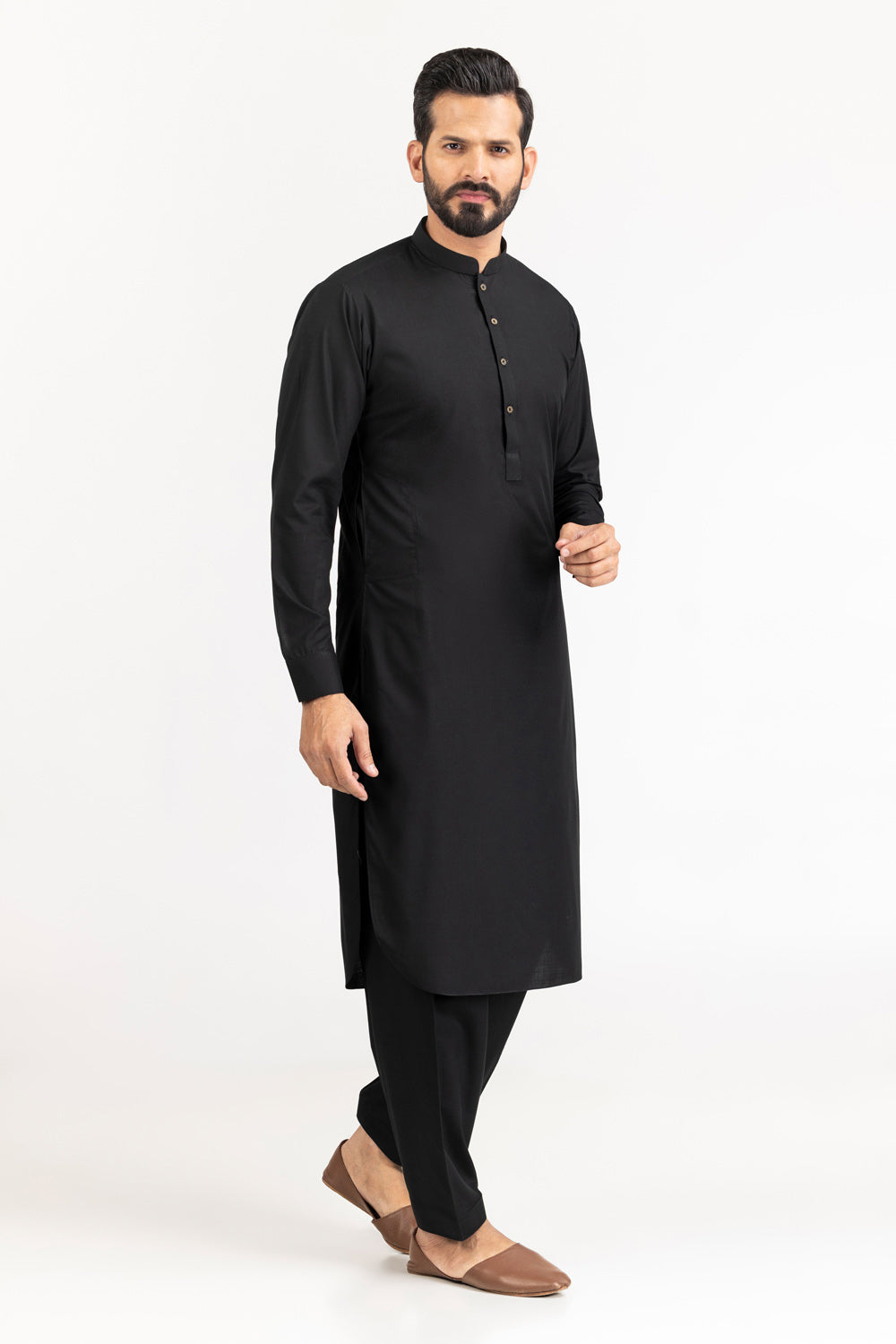 Gul Panther Unstitched Fabric Blended-Lf