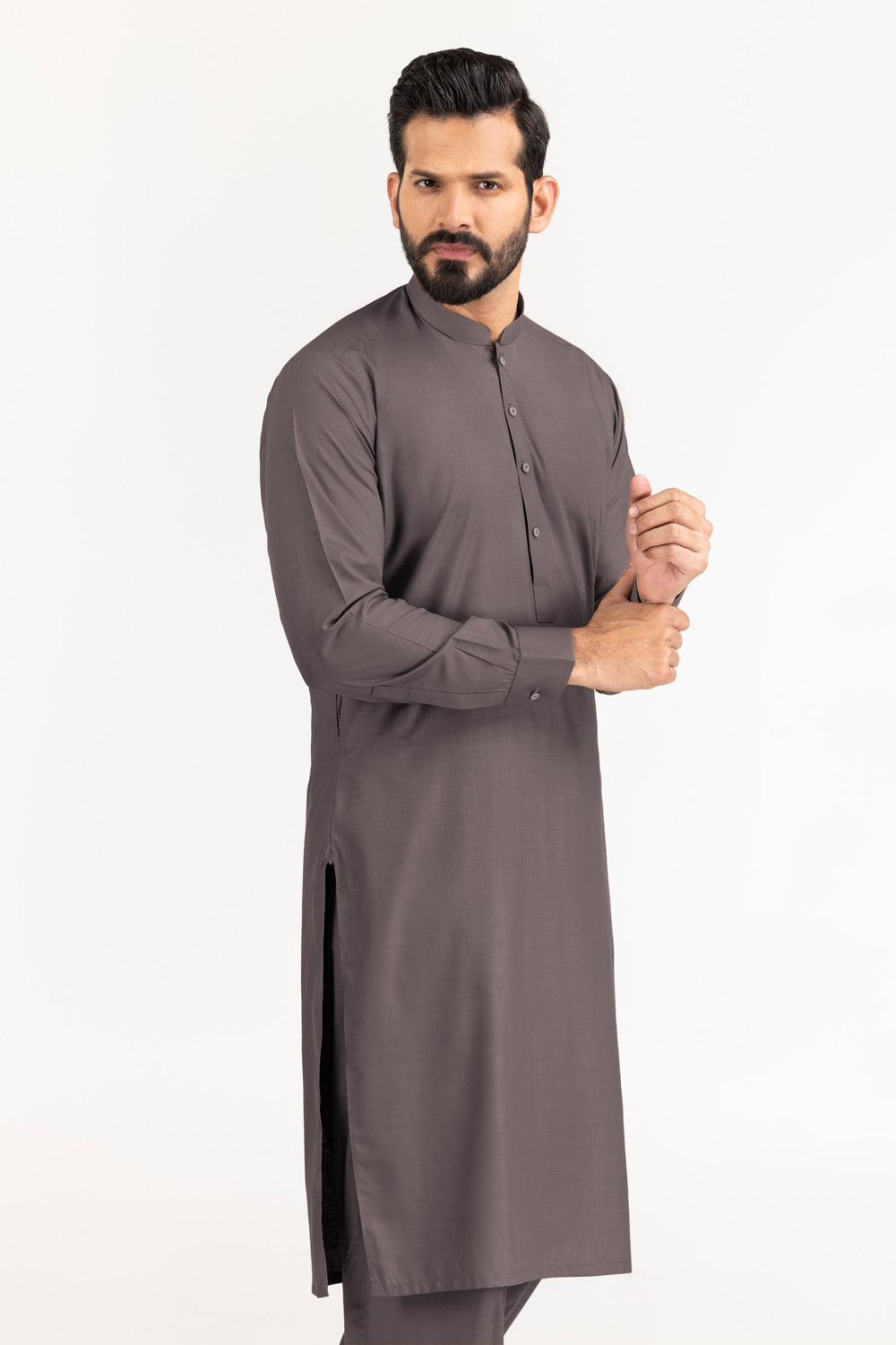 Gul Panther Unstitched Fabric Blended-Lf