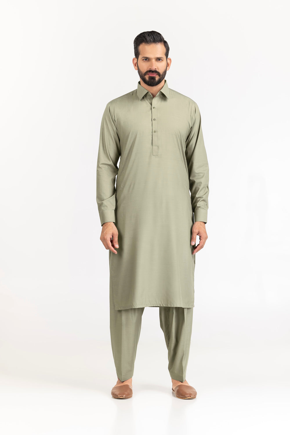 Gul Panther Unstitched Fabric Blended-Lf