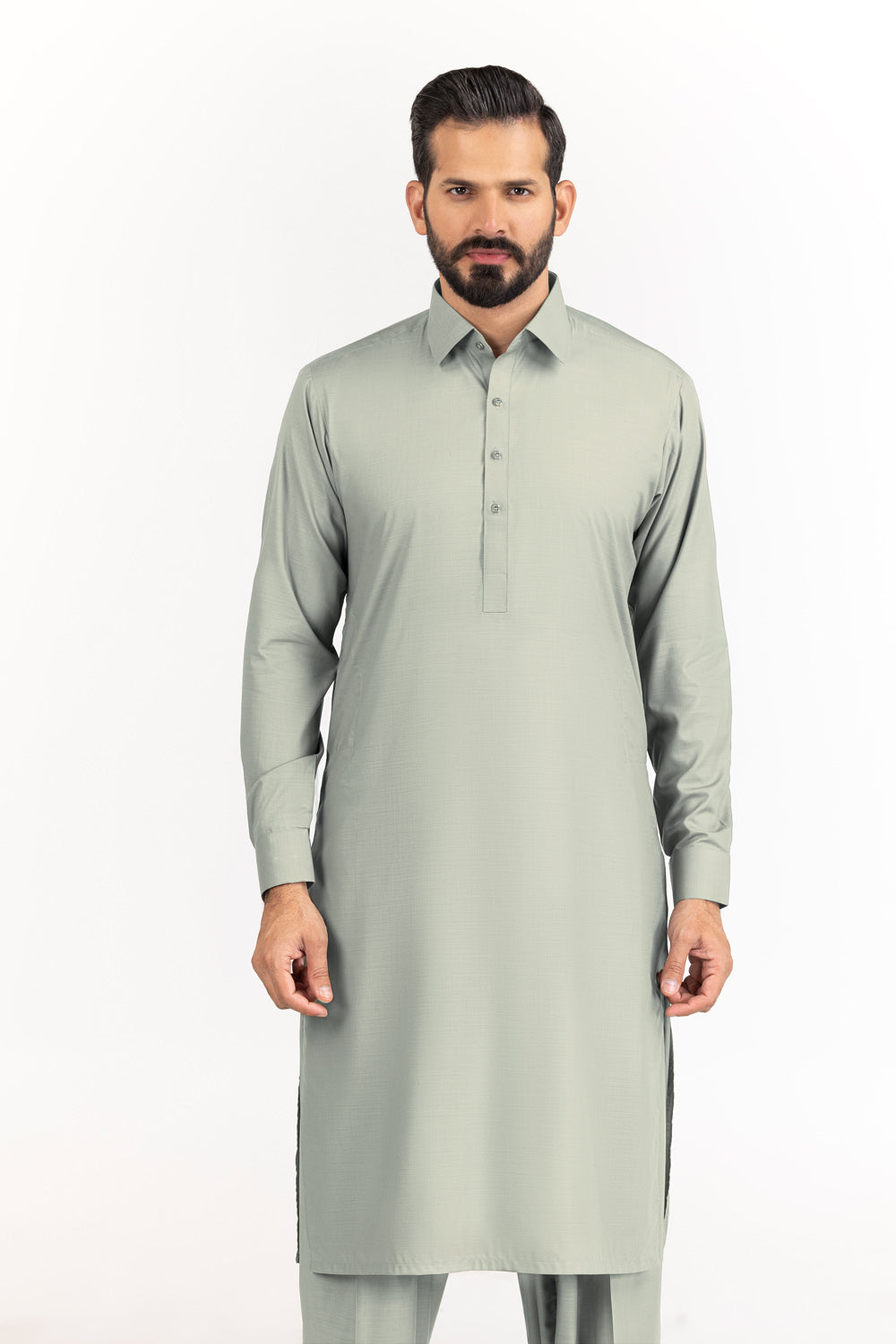 Gul Panther Unstitched Fabric Blended-Lf
