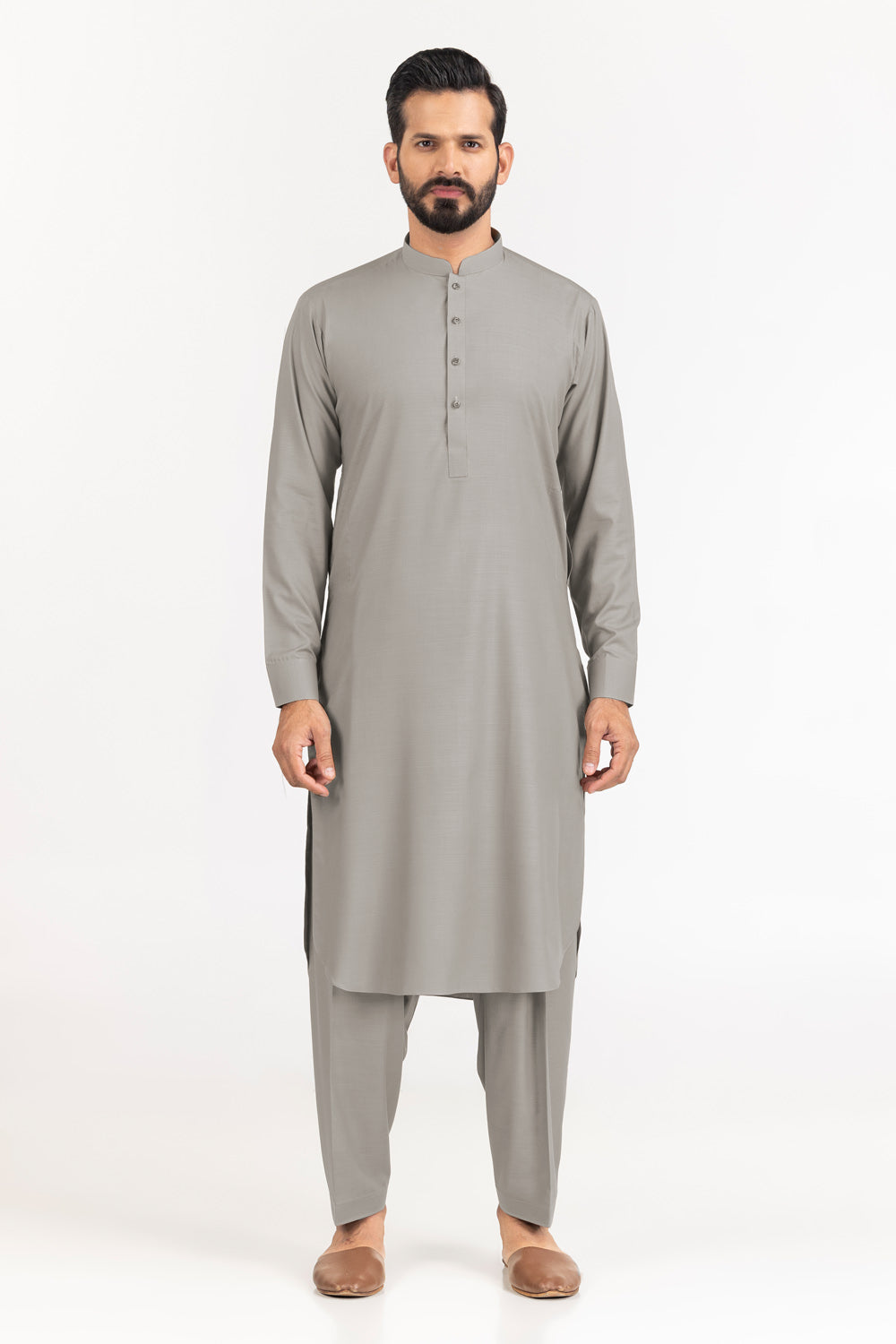Gul Panther Unstitched Fabric Blended-Lf