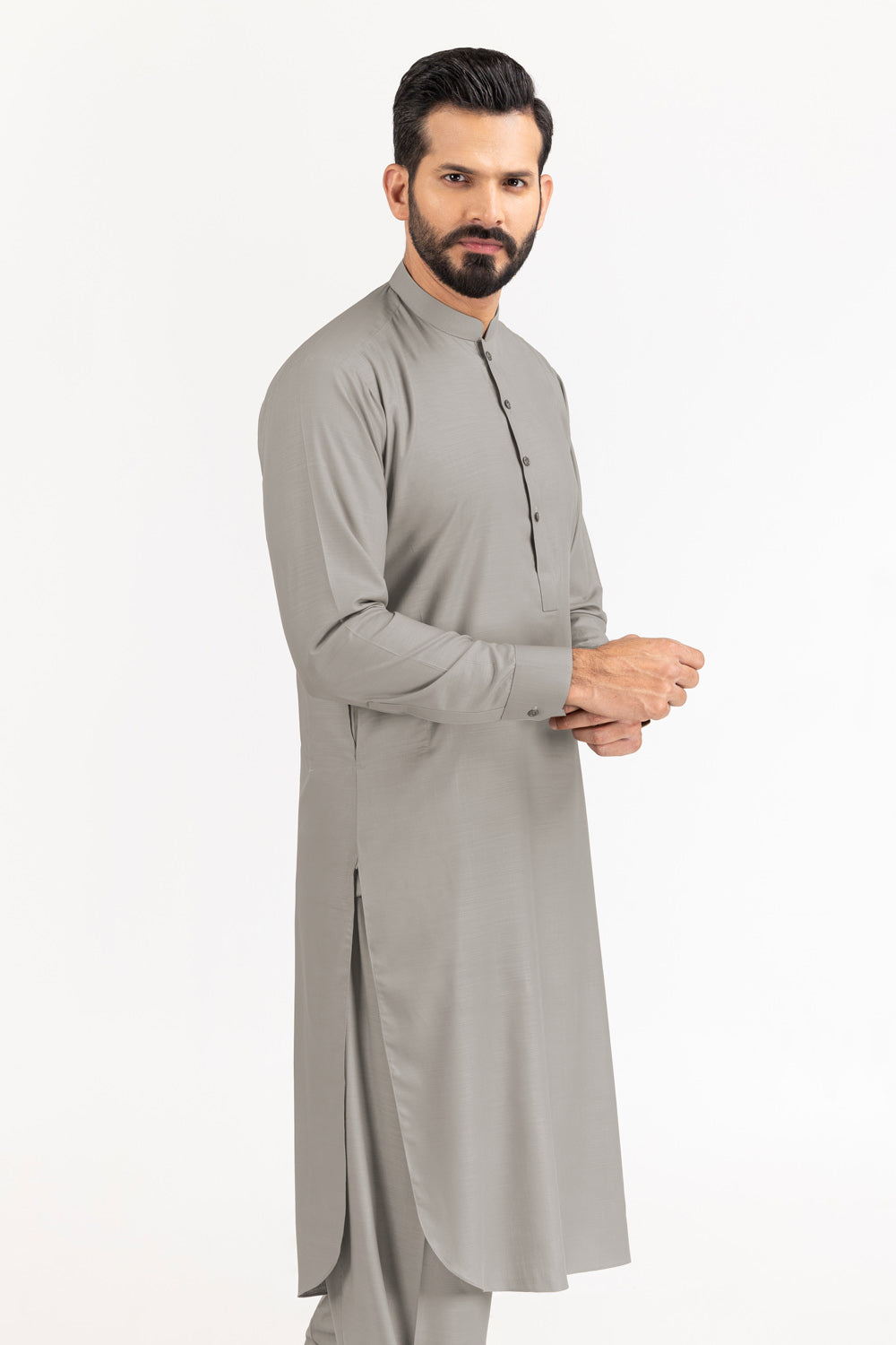 Gul Panther Unstitched Fabric Blended-Lf