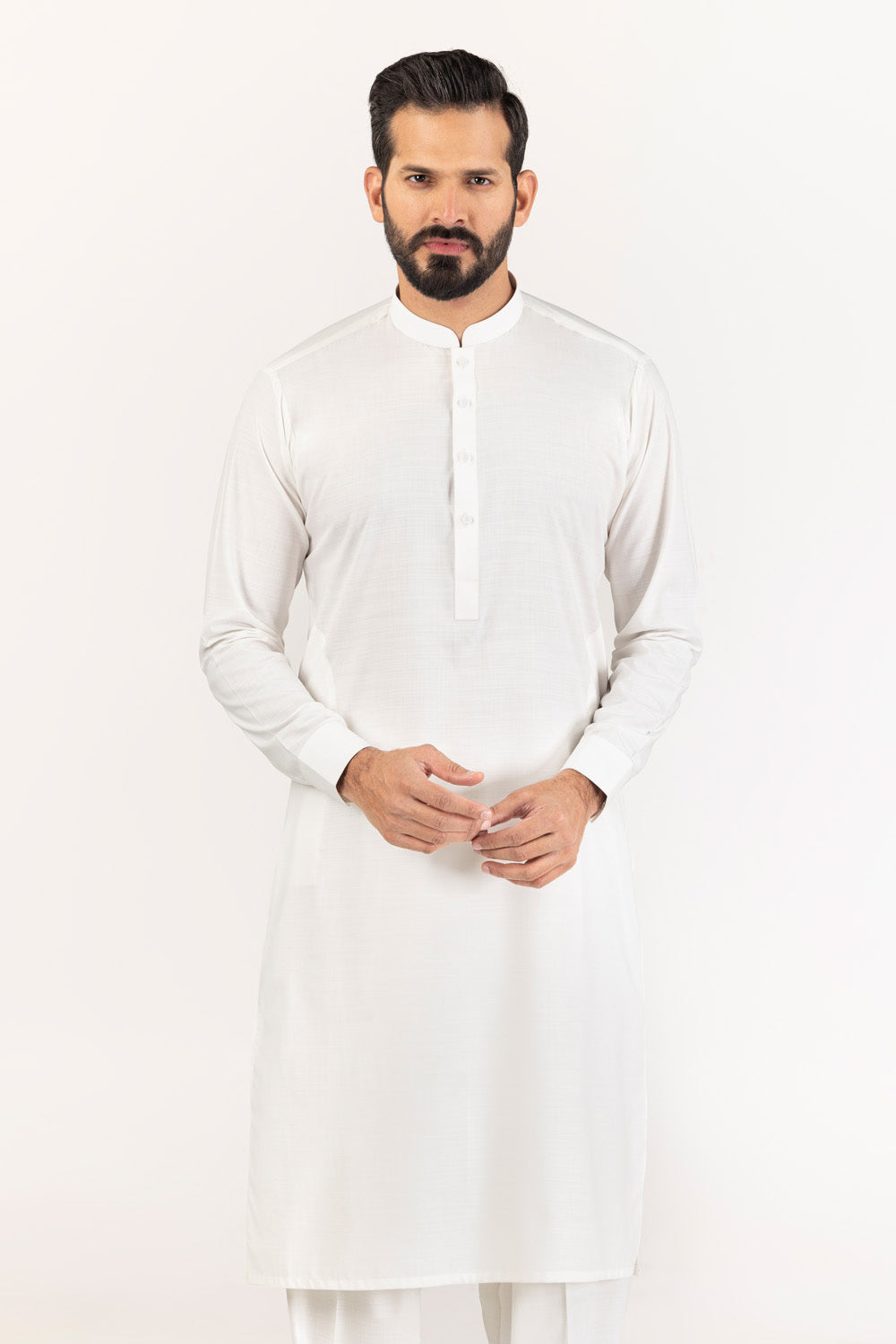 Gul Panther Unstitched Fabric Blended-Lf