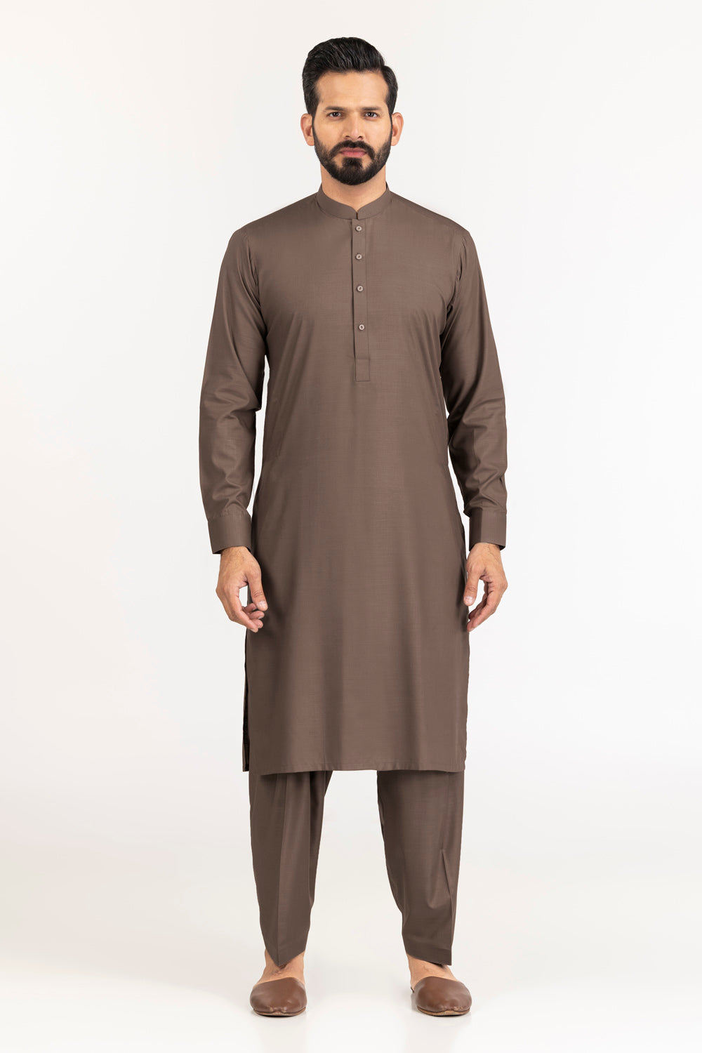 Gul Panther Unstitched Fabric Blended-Lf