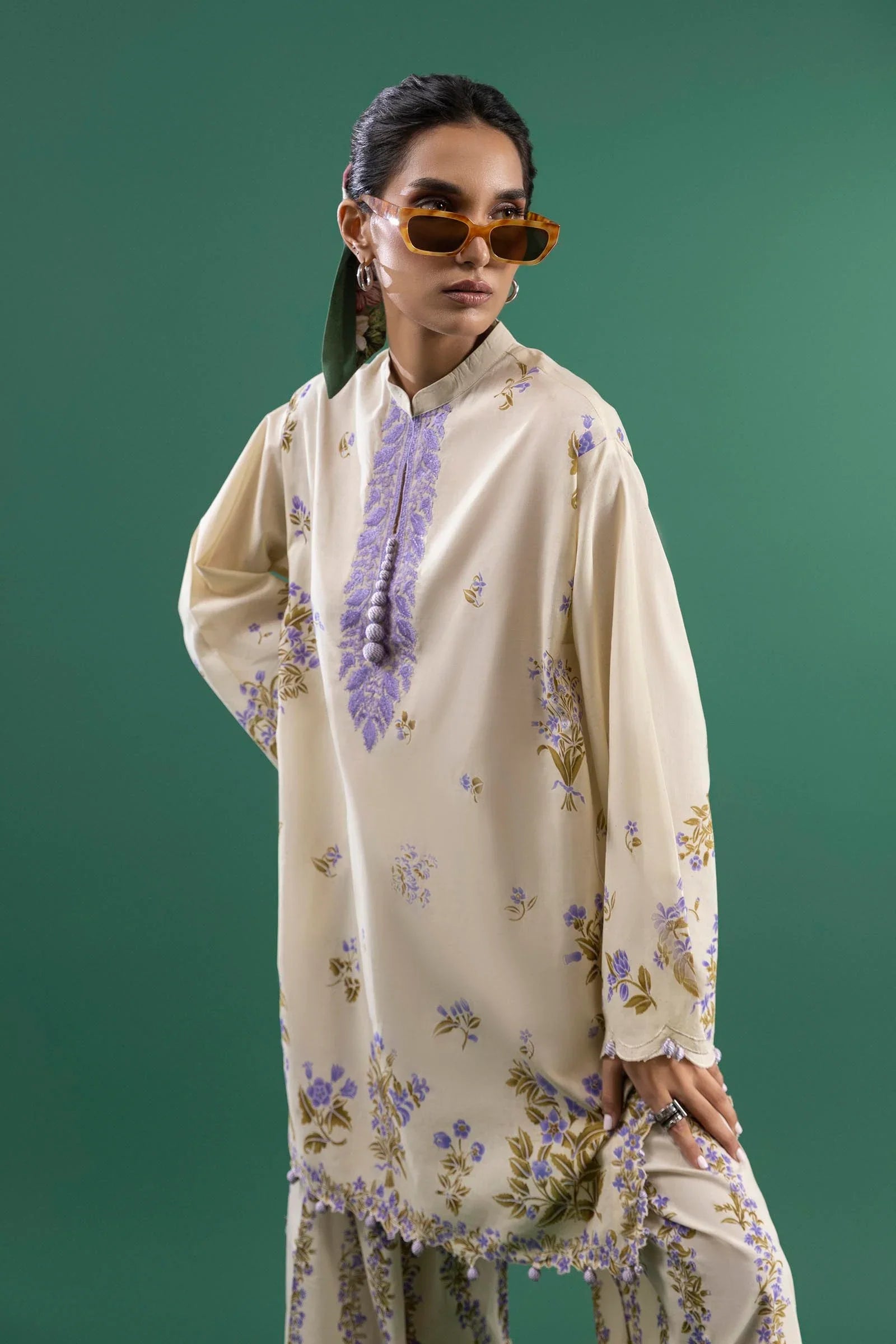 Unstitched 2 Piece Lawn Suit