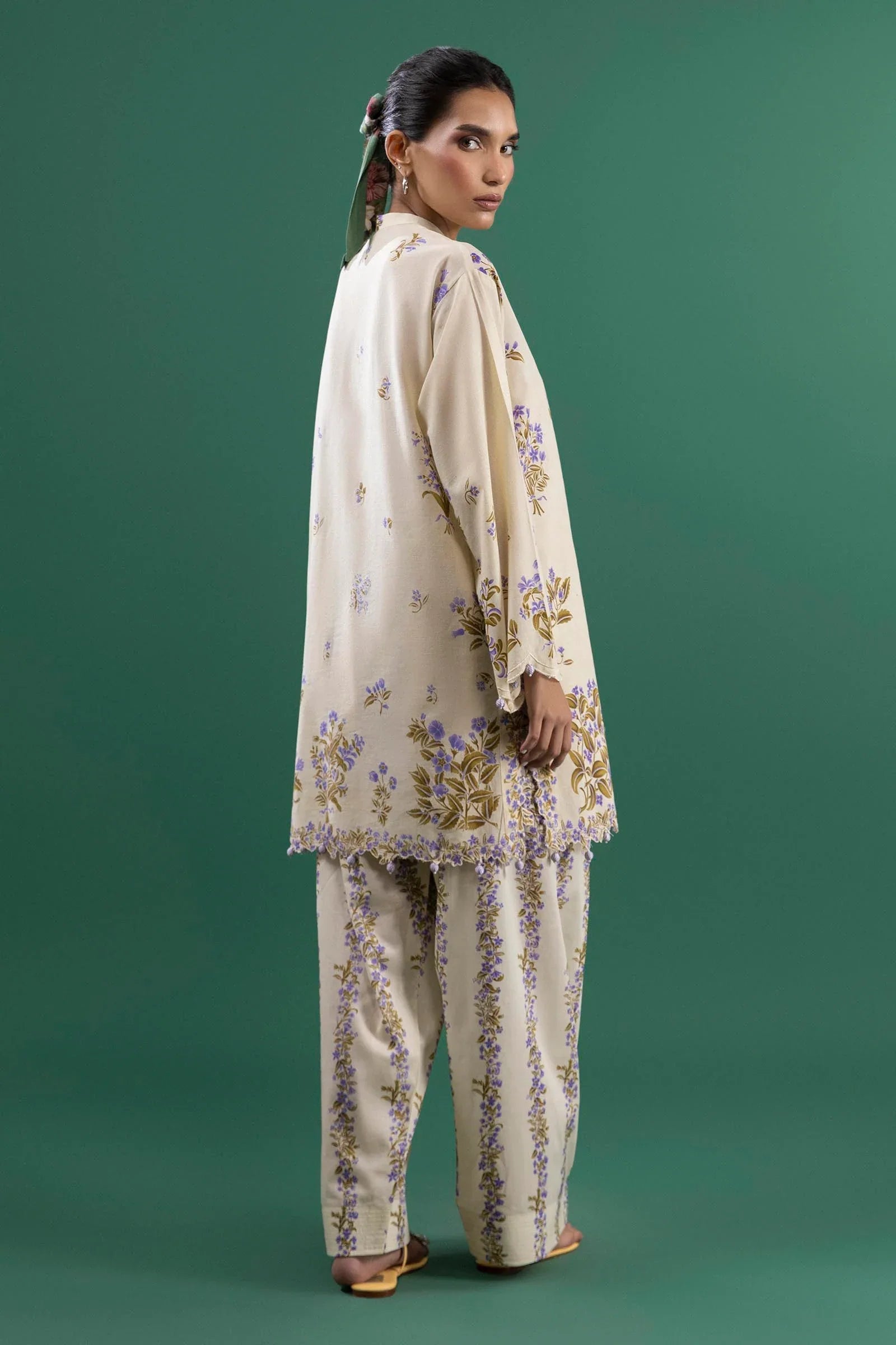 Unstitched 2 Piece Lawn Suit