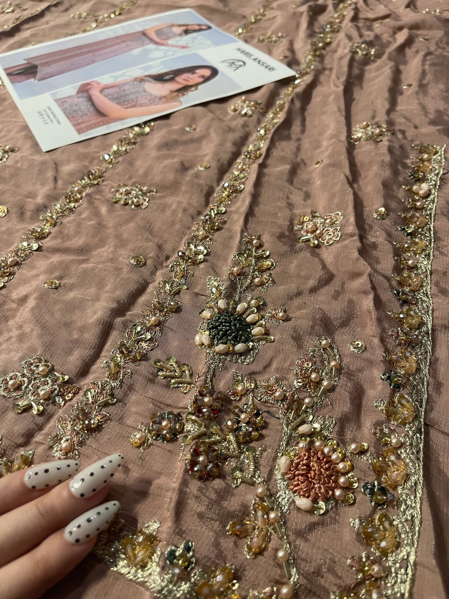 Haris Ansari – Muted Blush Style