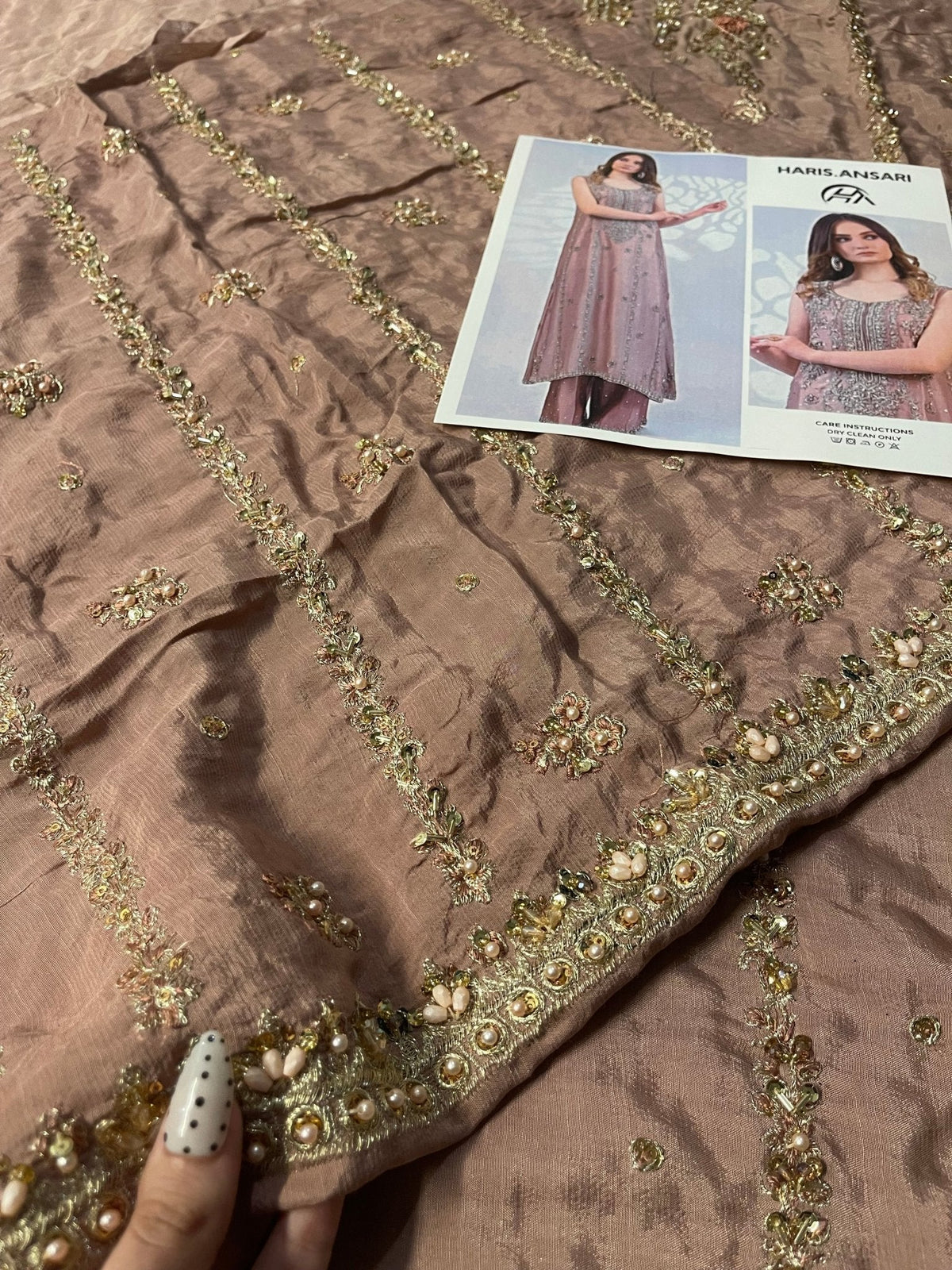 Haris Ansari – Muted Blush Style