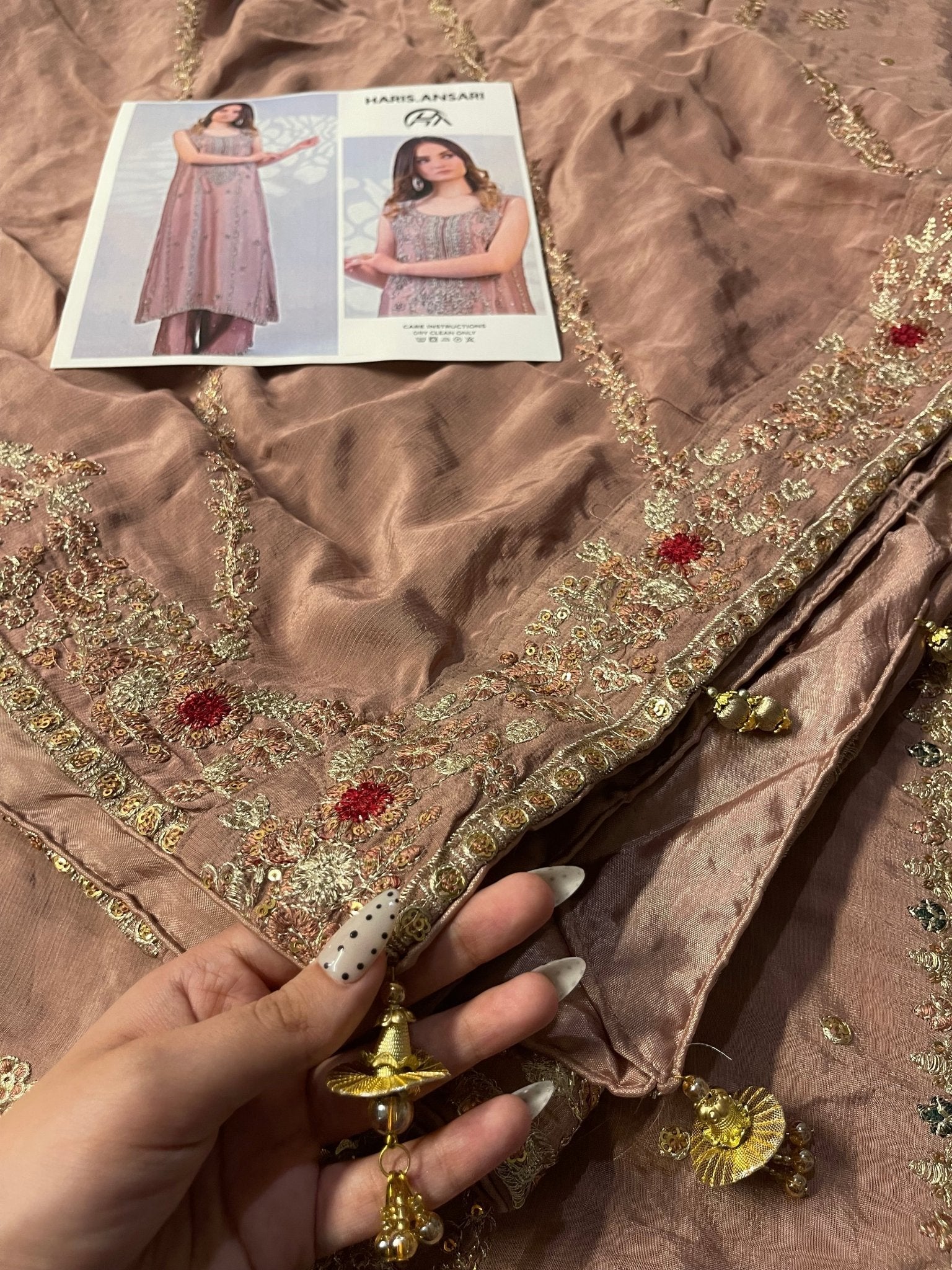 Haris Ansari – Muted Blush Style