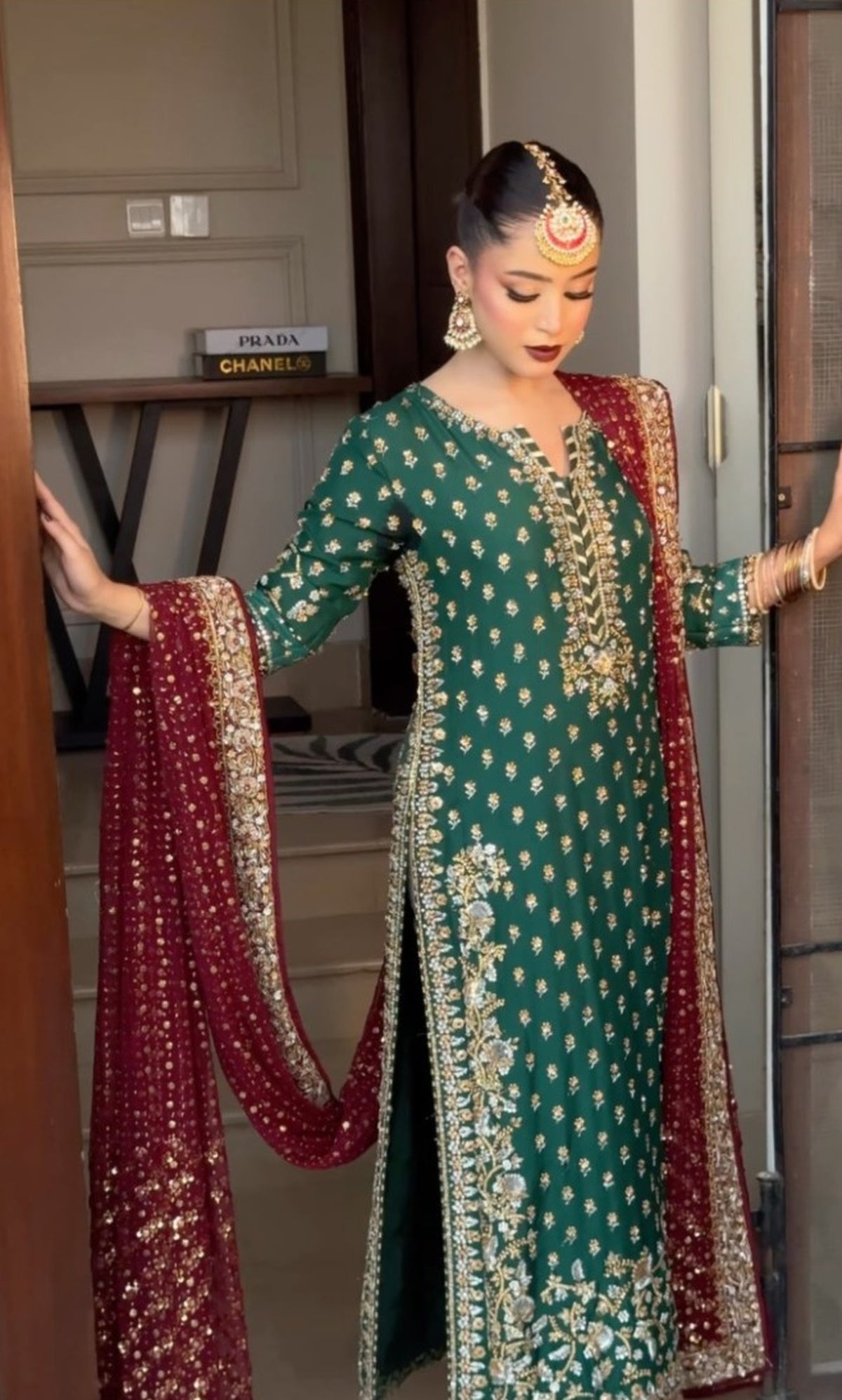 Haris Shakeel Green and Red