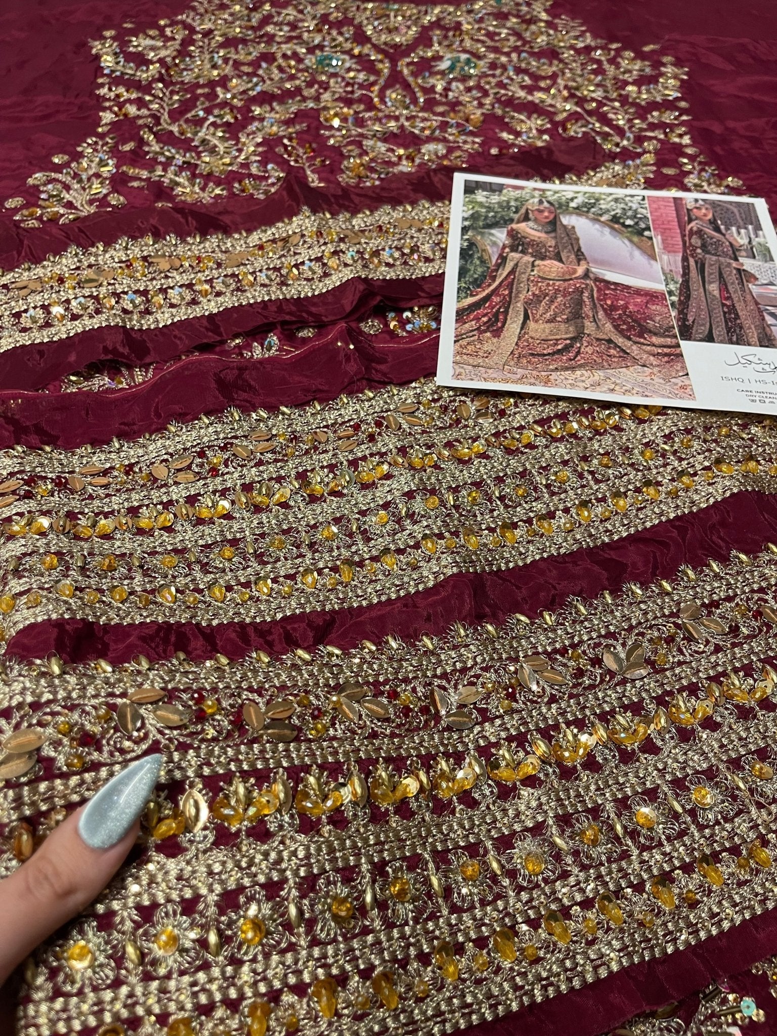 Haris Shakeel – Ishq Series Bridal Ensemble Style