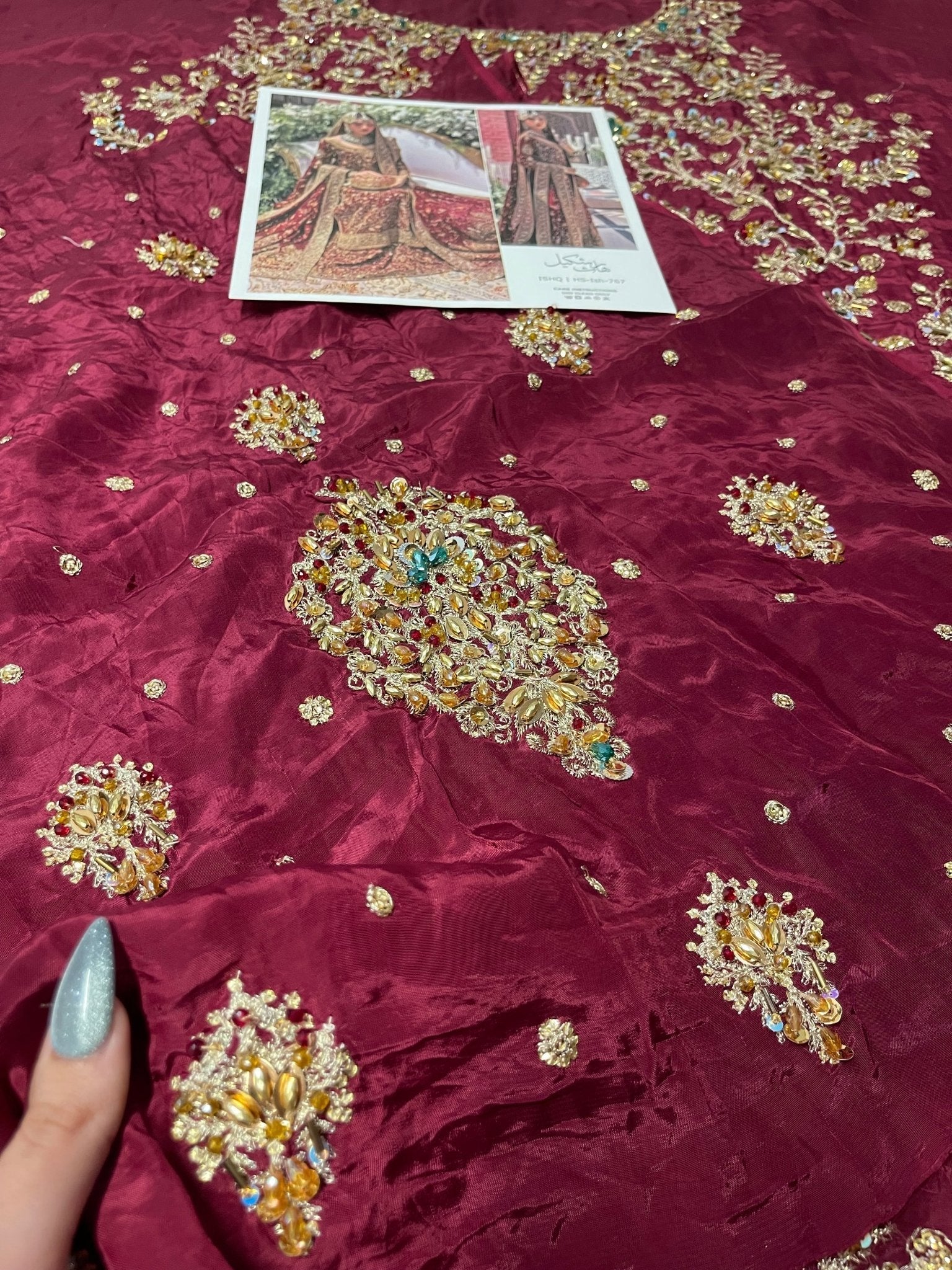 Haris Shakeel – Ishq Series Bridal Ensemble Style
