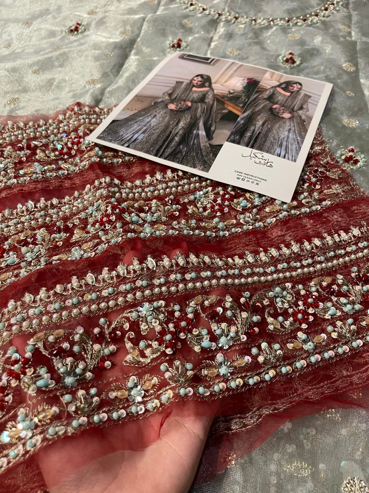 Haris Shakeel – Maharani Light Cinderella Blue Style