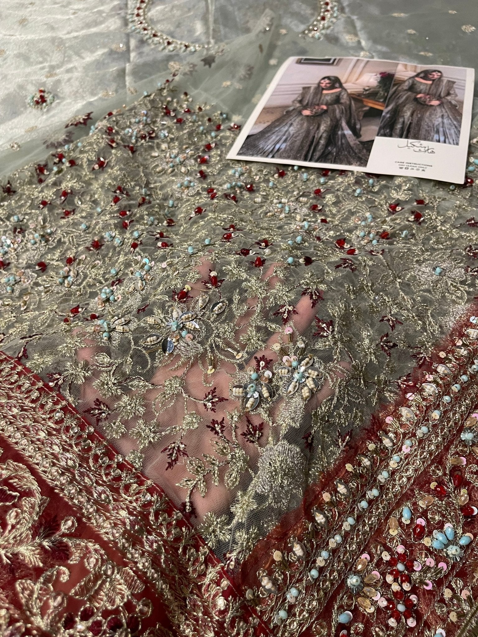 Haris Shakeel – Maharani Light Cinderella Blue Style