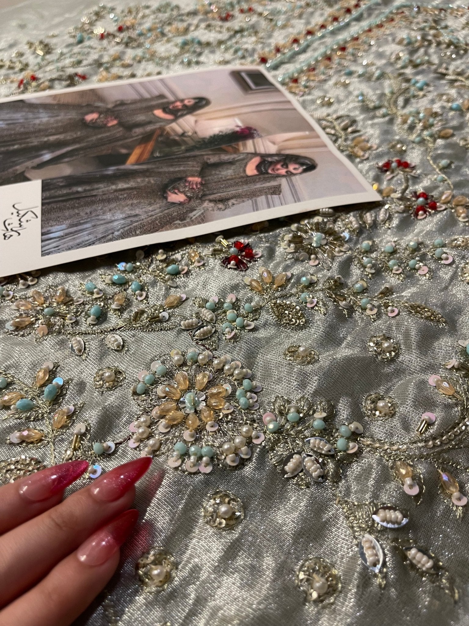 Haris Shakeel – Maharani Light Cinderella Blue Style