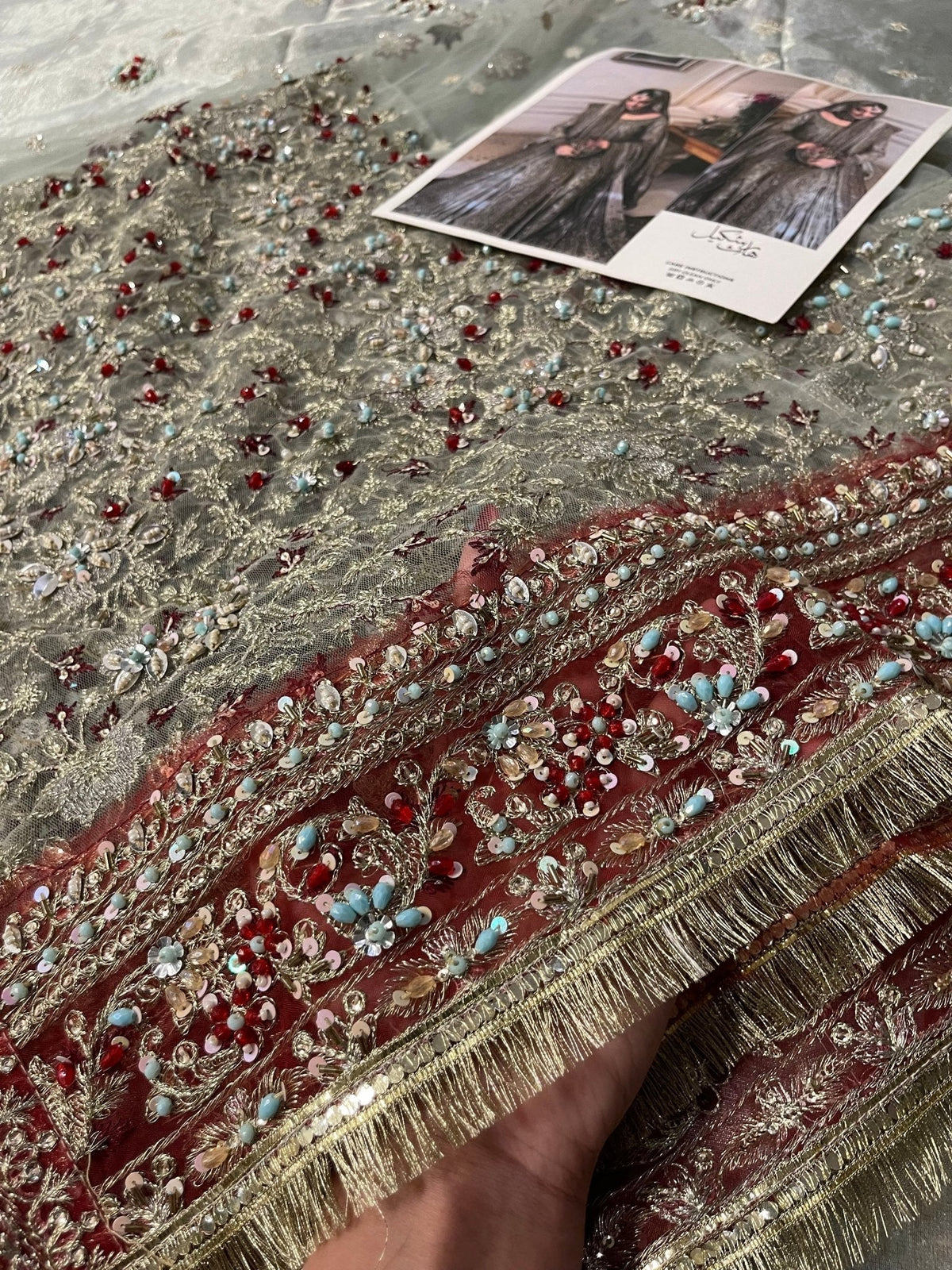 Haris Shakeel – Maharani Light Cinderella Blue Style