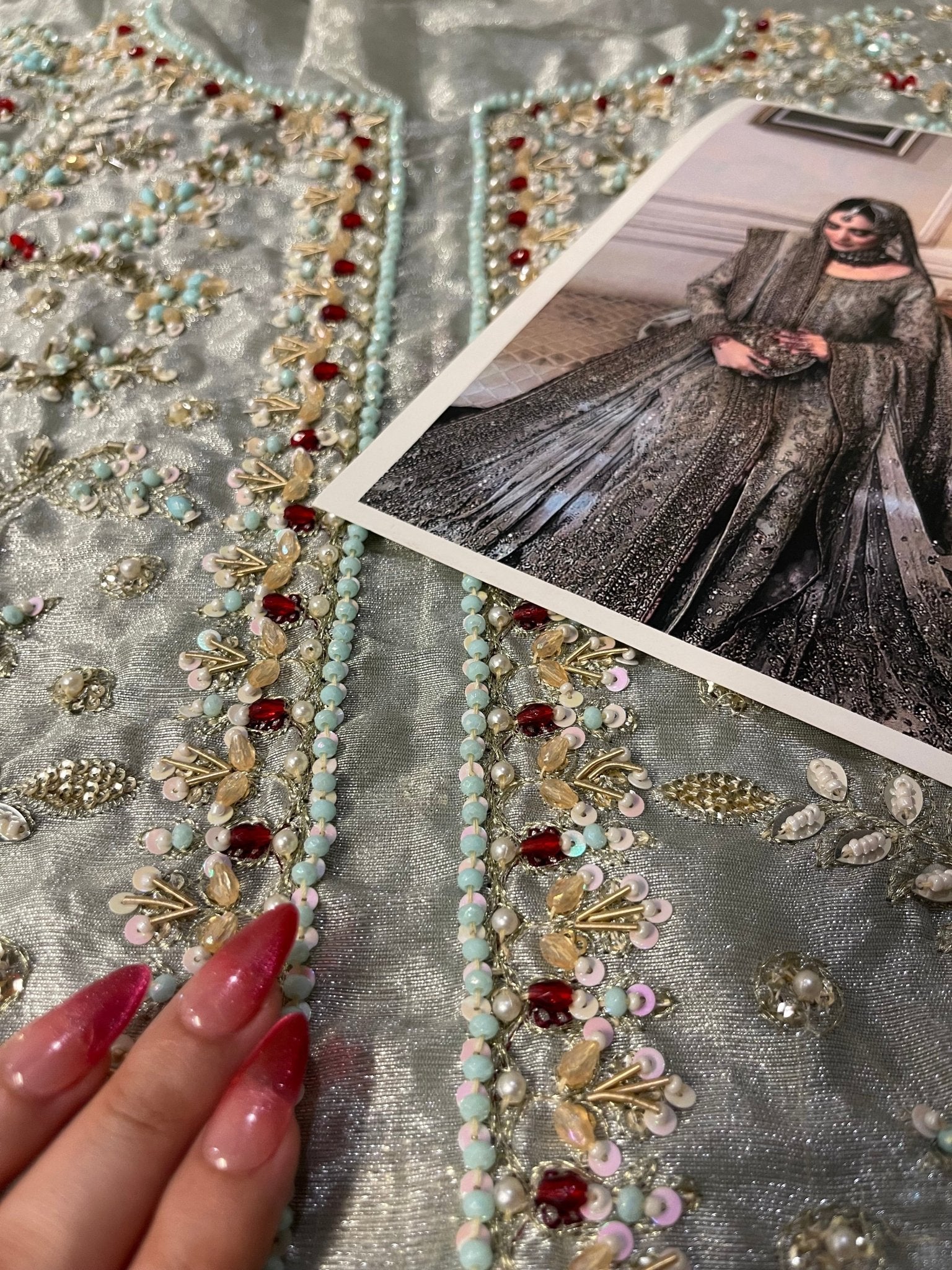 Haris Shakeel – Maharani Light Cinderella Blue Style