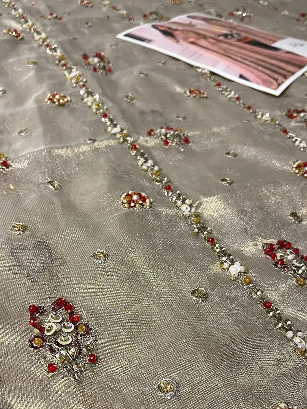 Sahar Blue Style, 2 Dupattas | Made by MAIRAZ