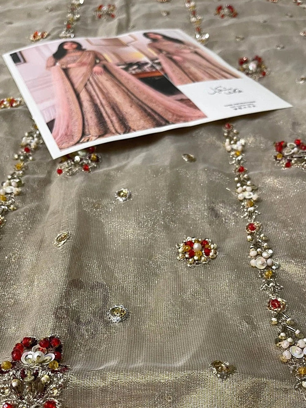 Sahar Blue Style, 2 Dupattas | Made by MAIRAZ