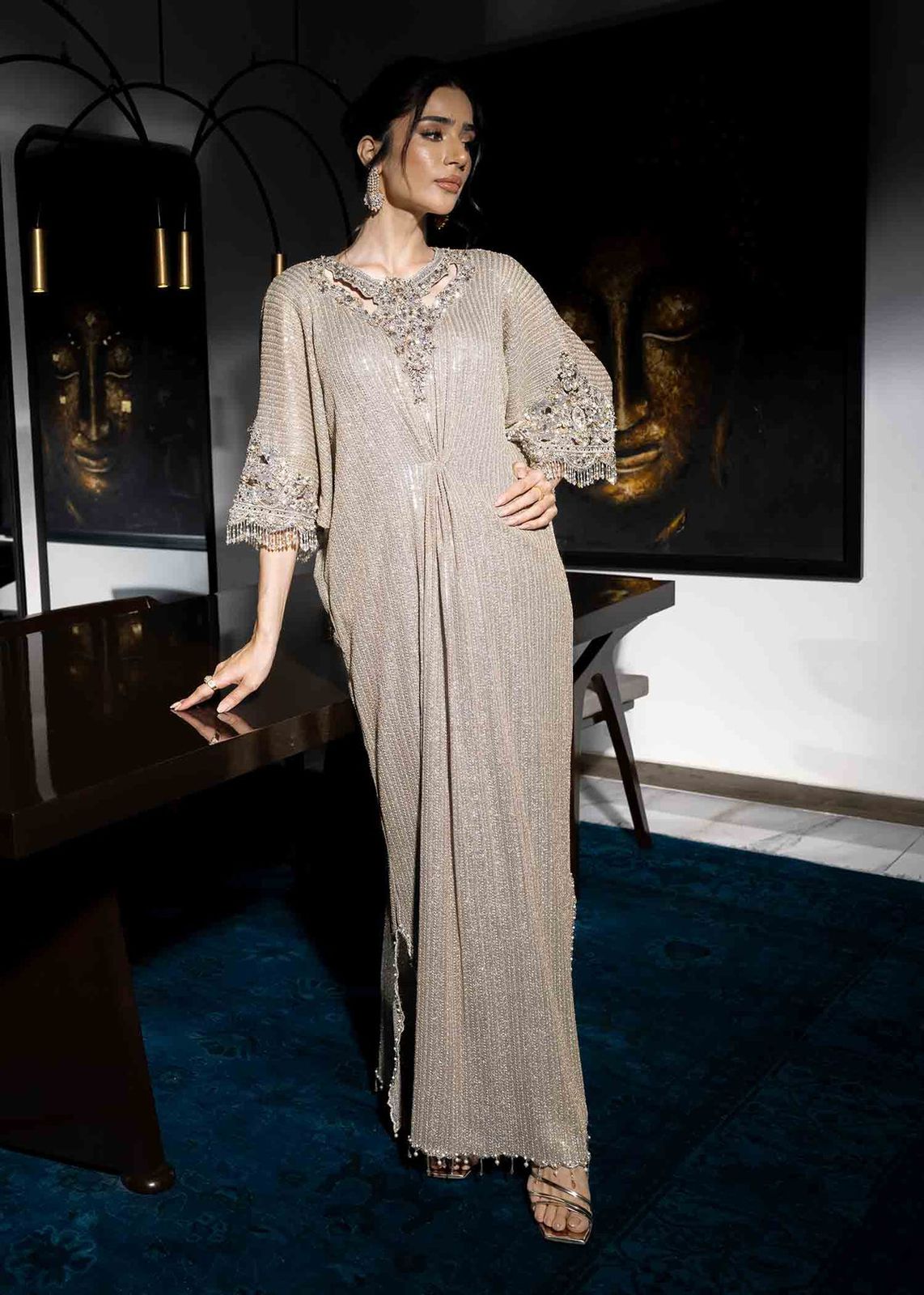 Haseen Regalia Kaftan by Alizay Saad