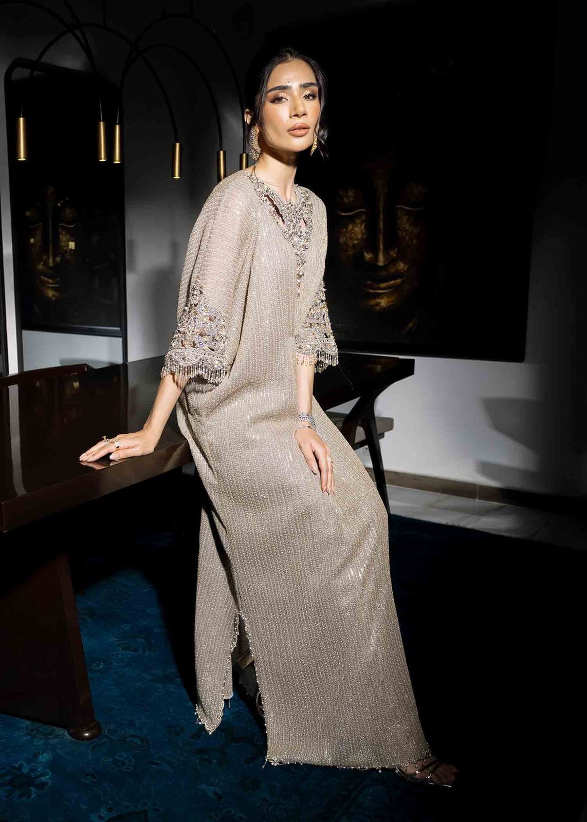 Haseen Regalia Kaftan by Alizay Saad