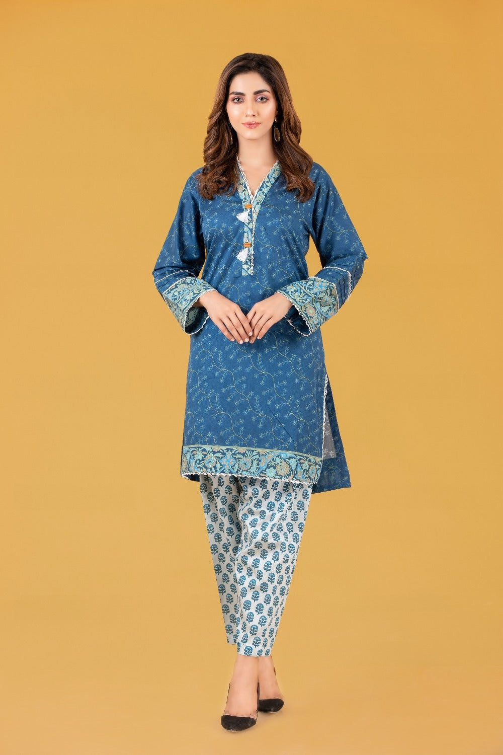 Cambric Digital Printed Shirt and Cambric Digital Printed Trouser