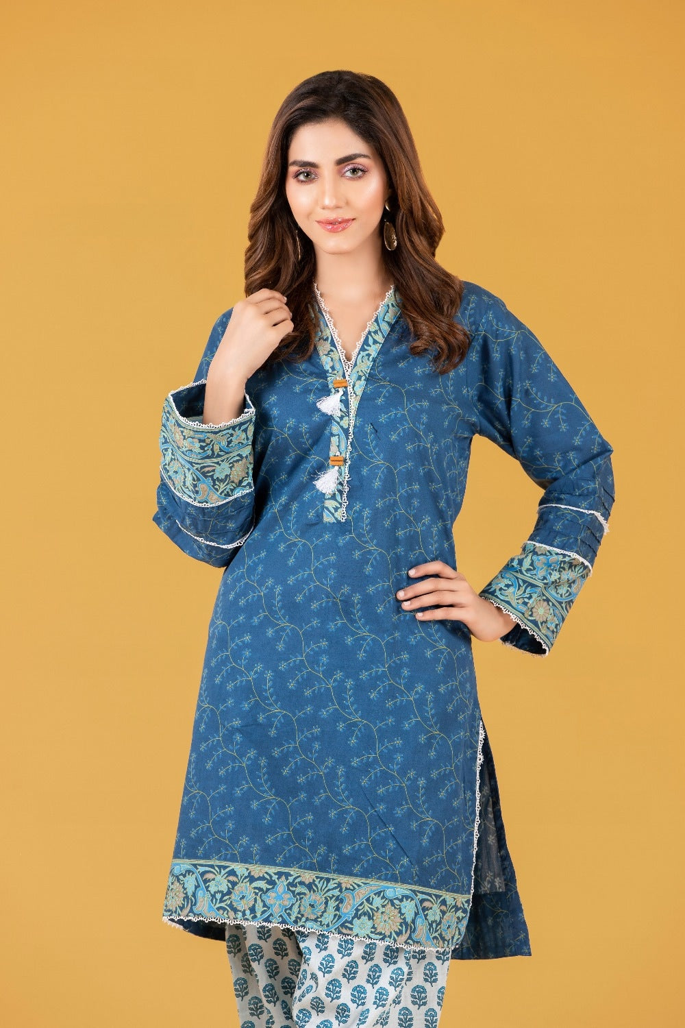 Cambric Digital Printed Shirt and Cambric Digital Printed Trouser