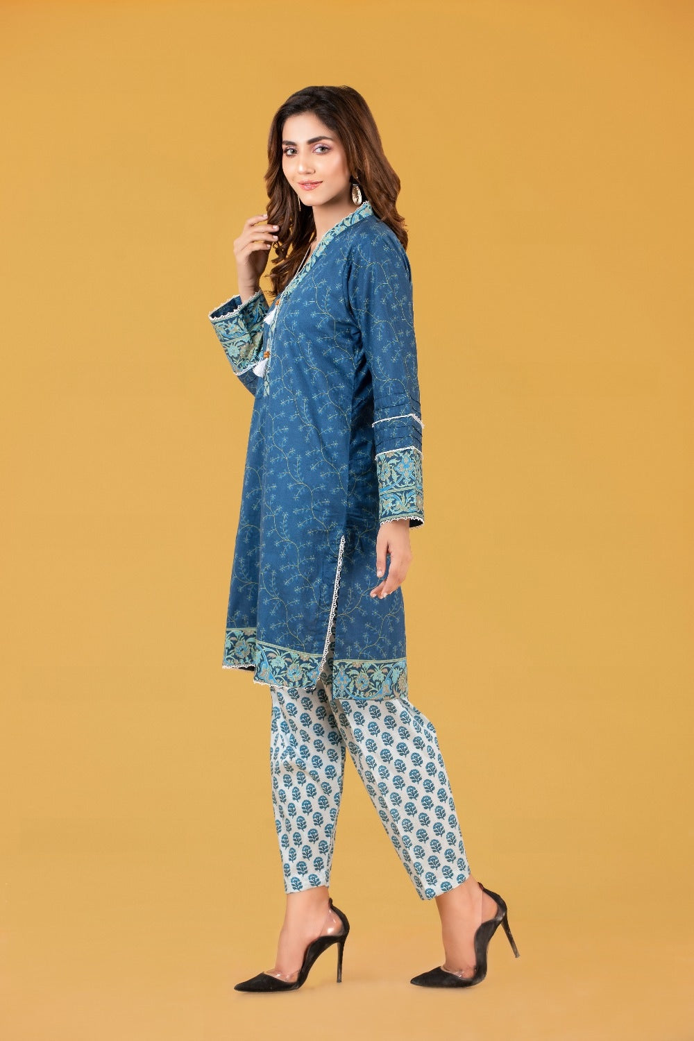 Cambric Digital Printed Shirt and Cambric Digital Printed Trouser