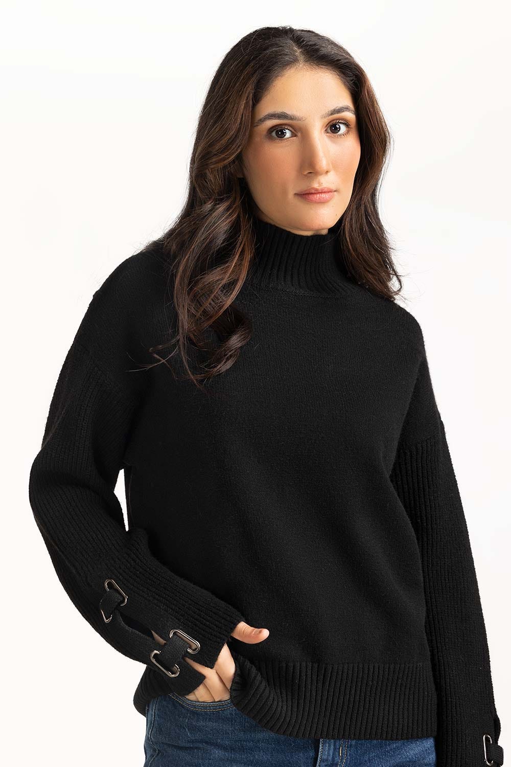 High Neck Sweater