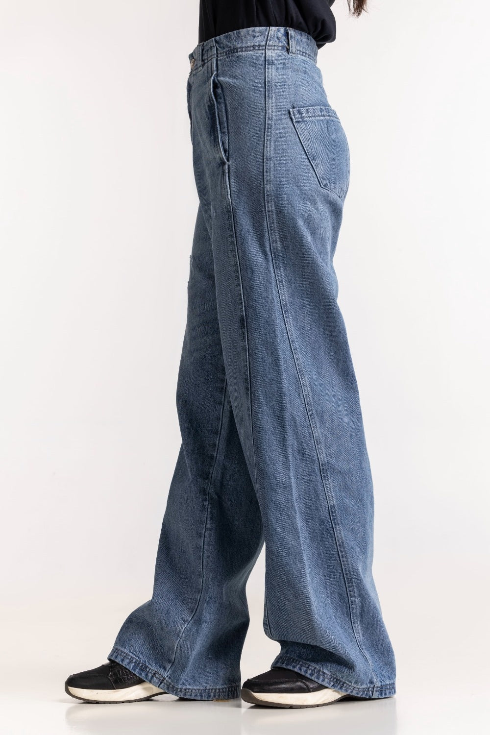 High Rise Wide Leg