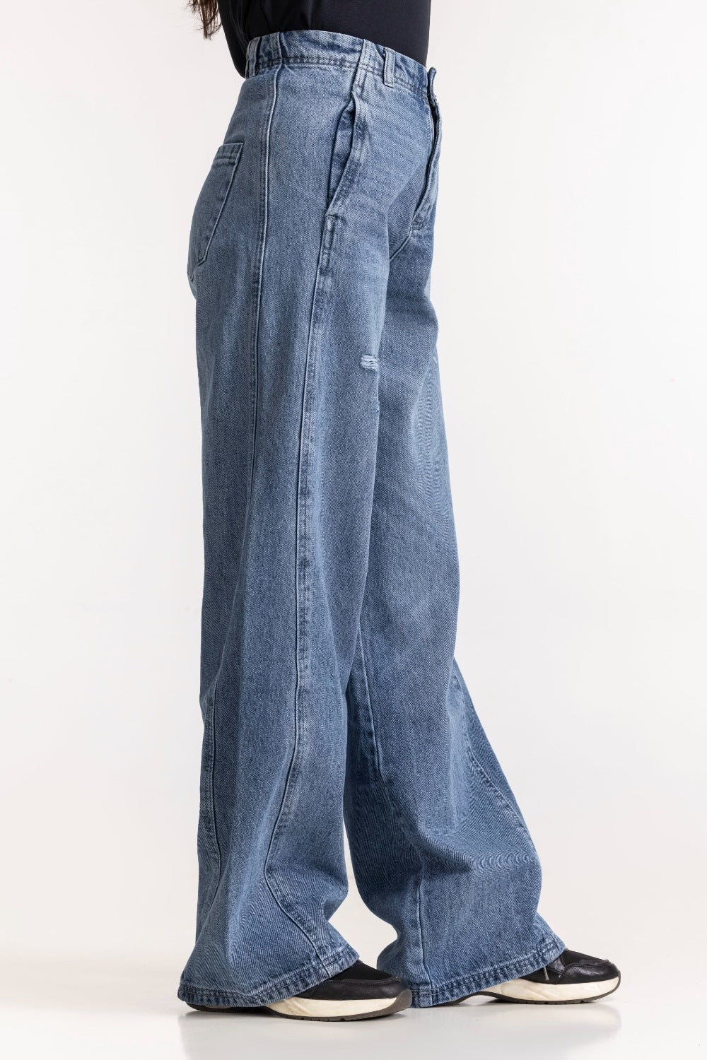 High Rise Wide Leg