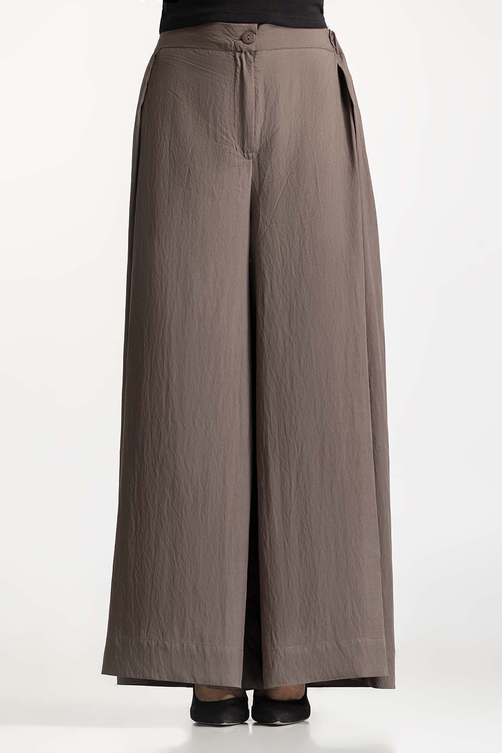 High Waisted Wide Leg Trousers