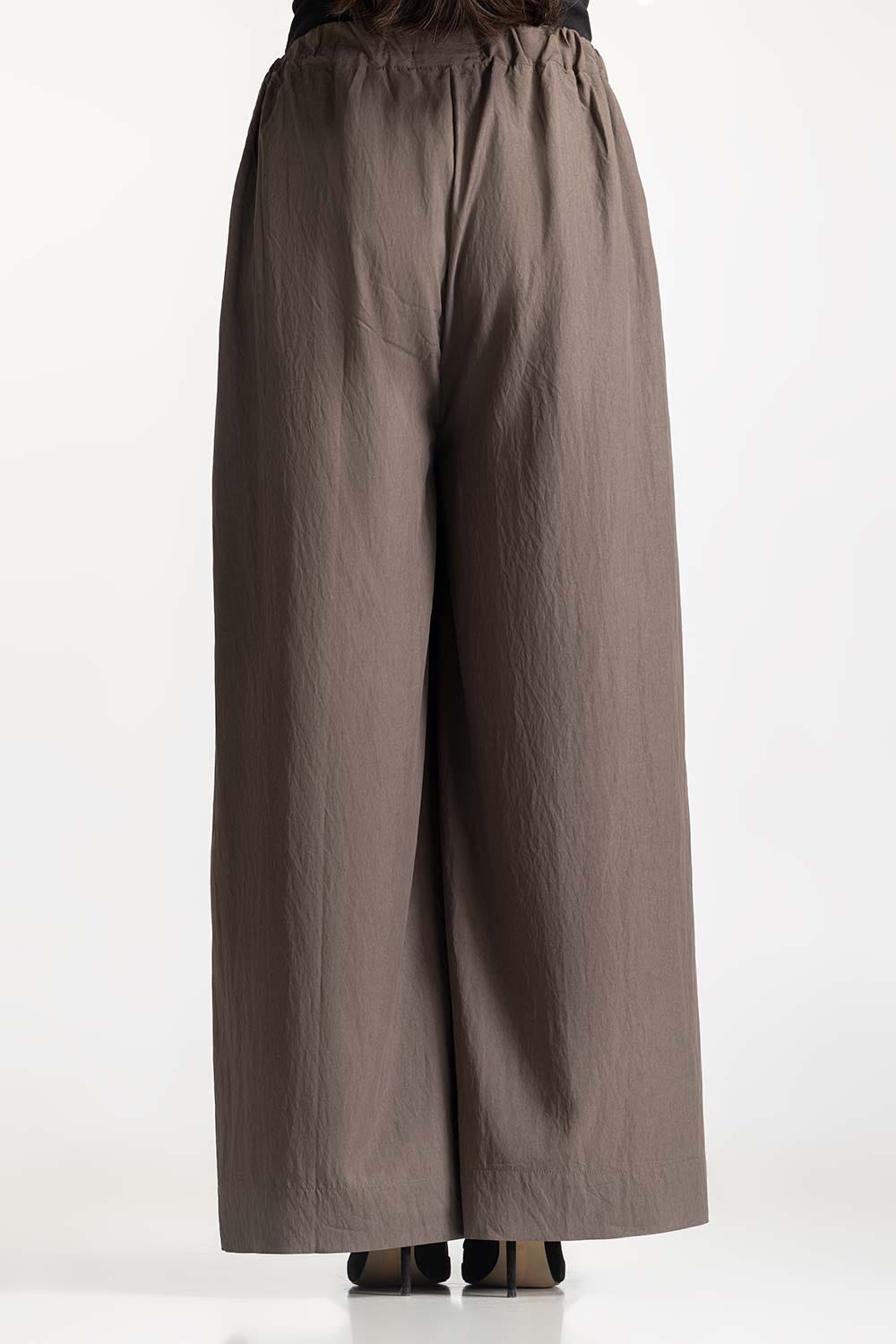 High Waisted Wide Leg Trousers
